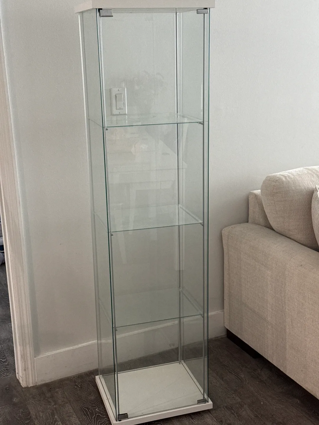 Tall Glass Display Cabinet thumbnail