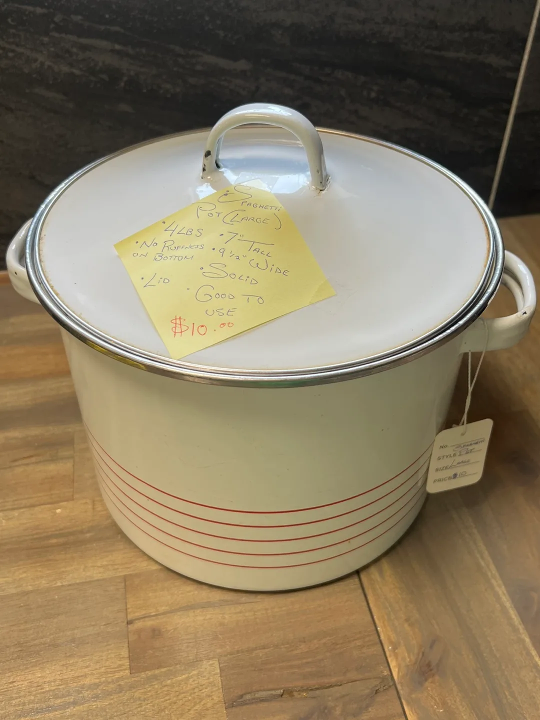 Large Spaghetti Pot with Lid thumbnail