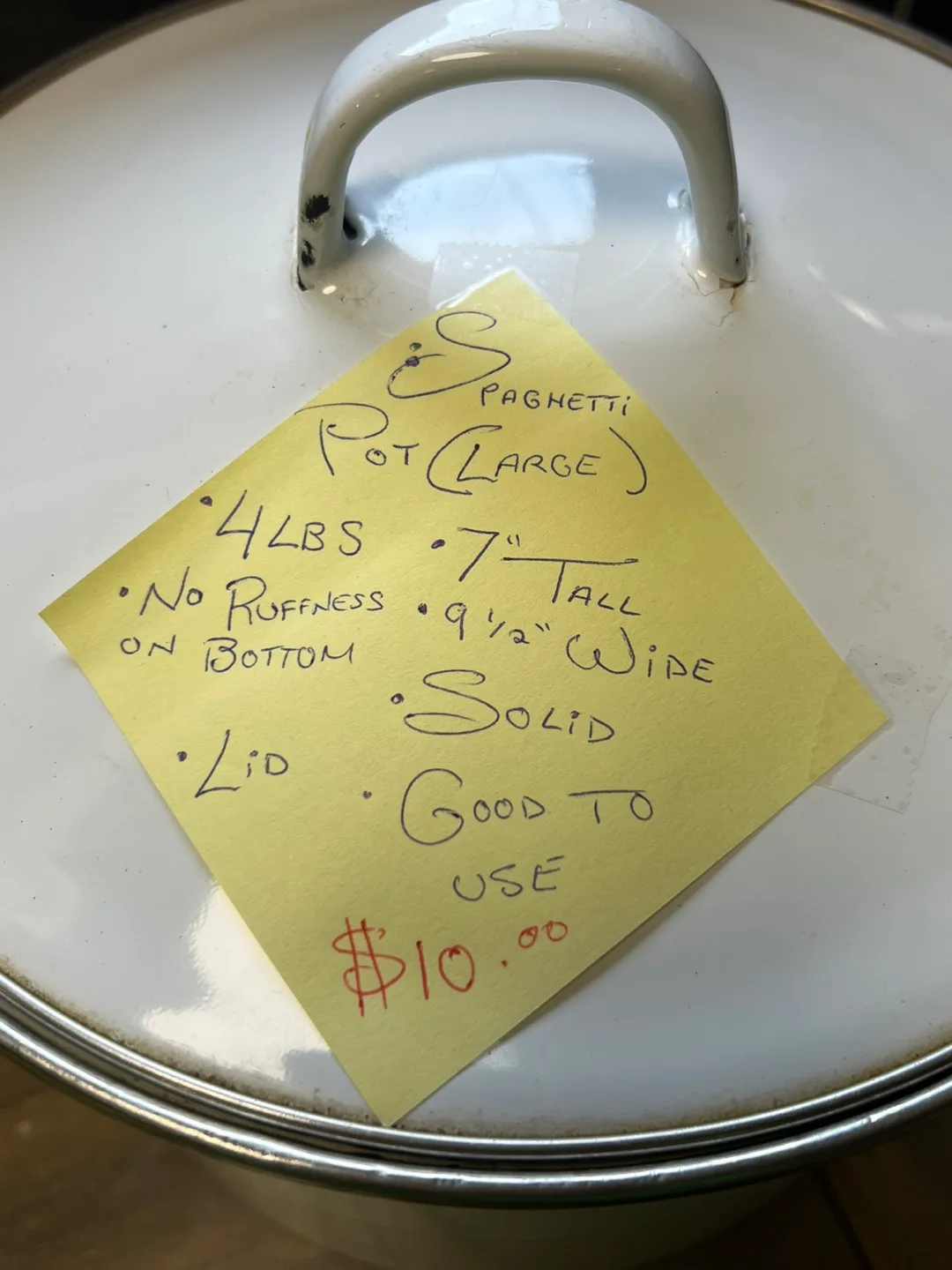 Large Stock Pot with Lid image indicator(2)