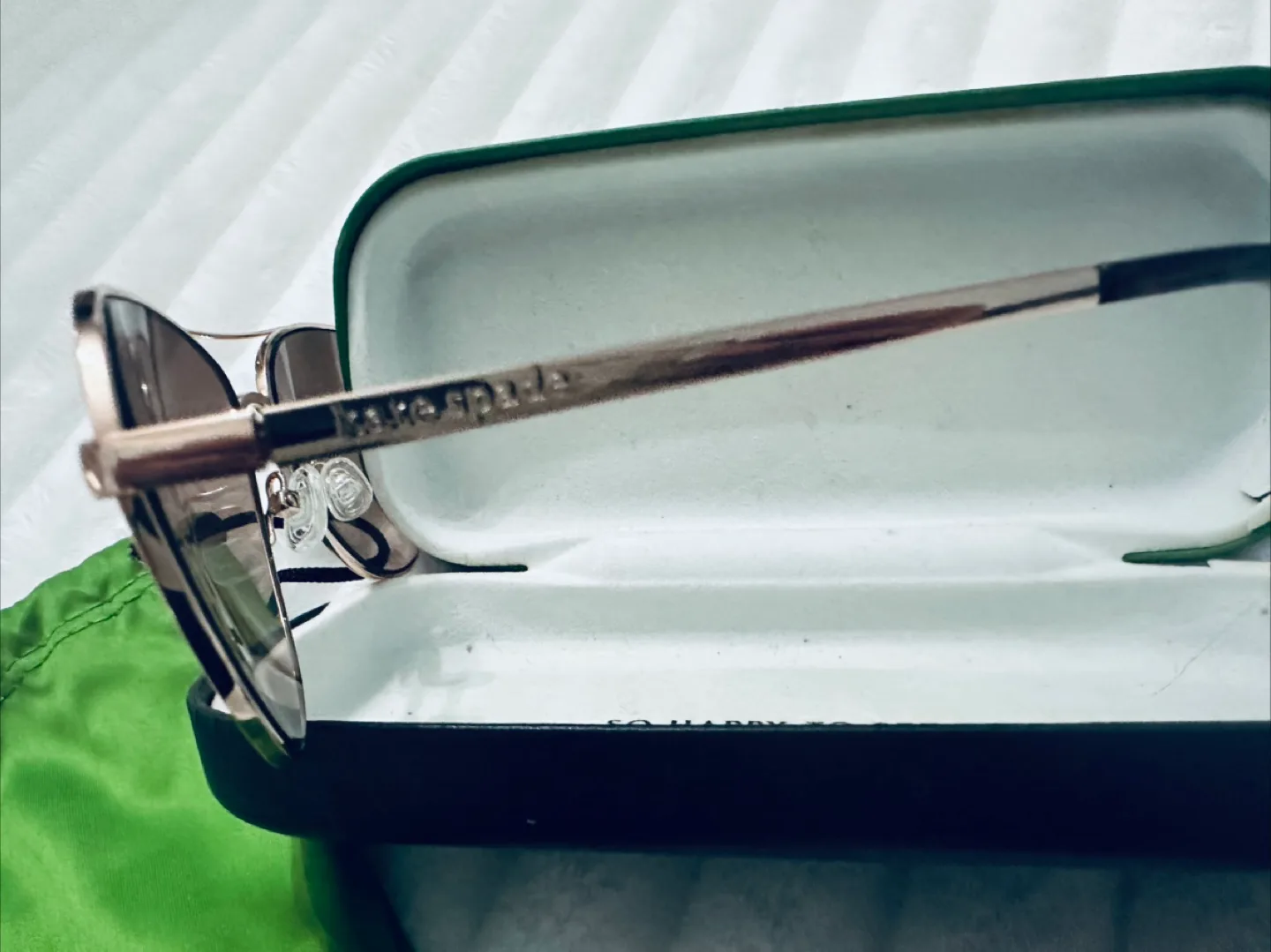 Kate Spade Aviator Sunglasses with Case image indicator(8)