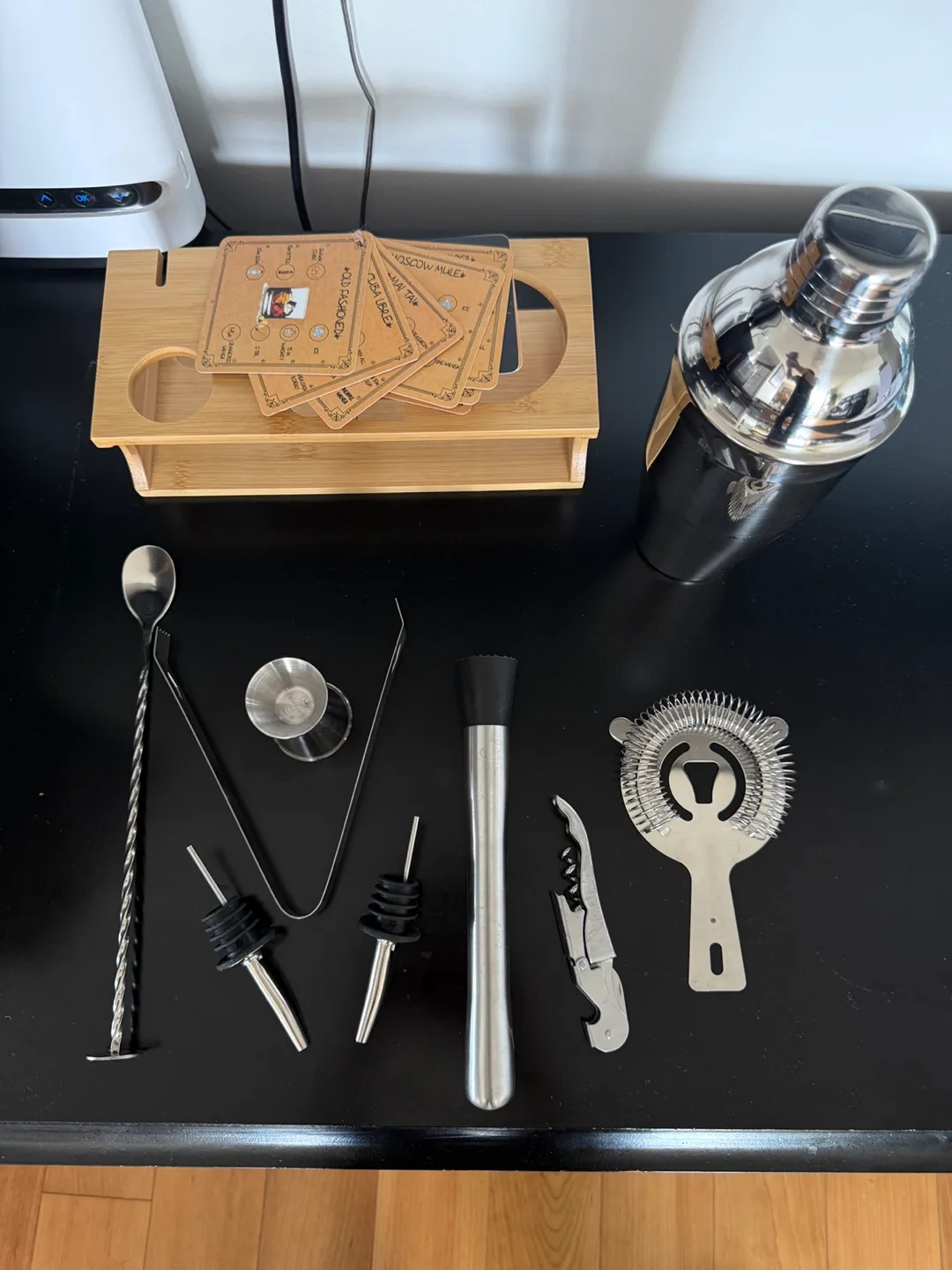 Eocolz Cocktail Shaker Set - 11 Piece Bar Set image indicator(3)