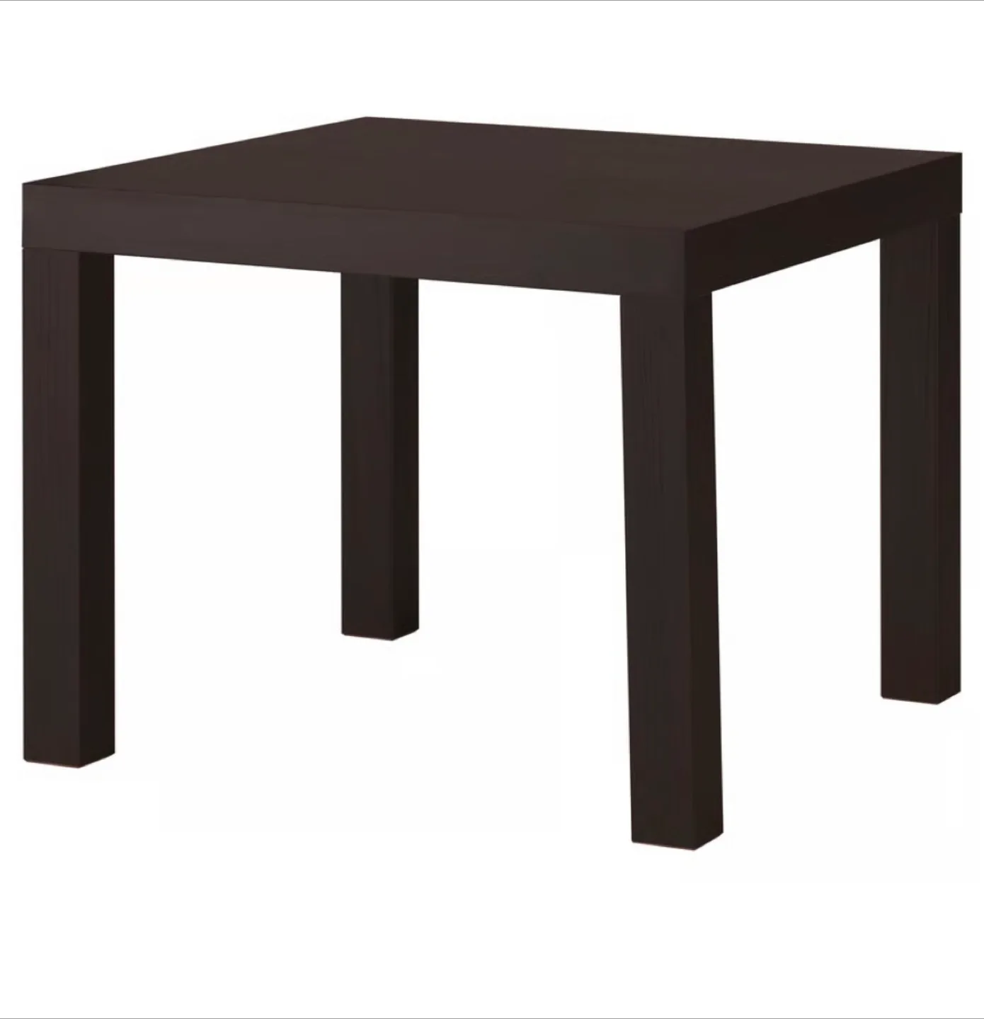 IKEA Lack Black-Brown Side Table thumbnail
