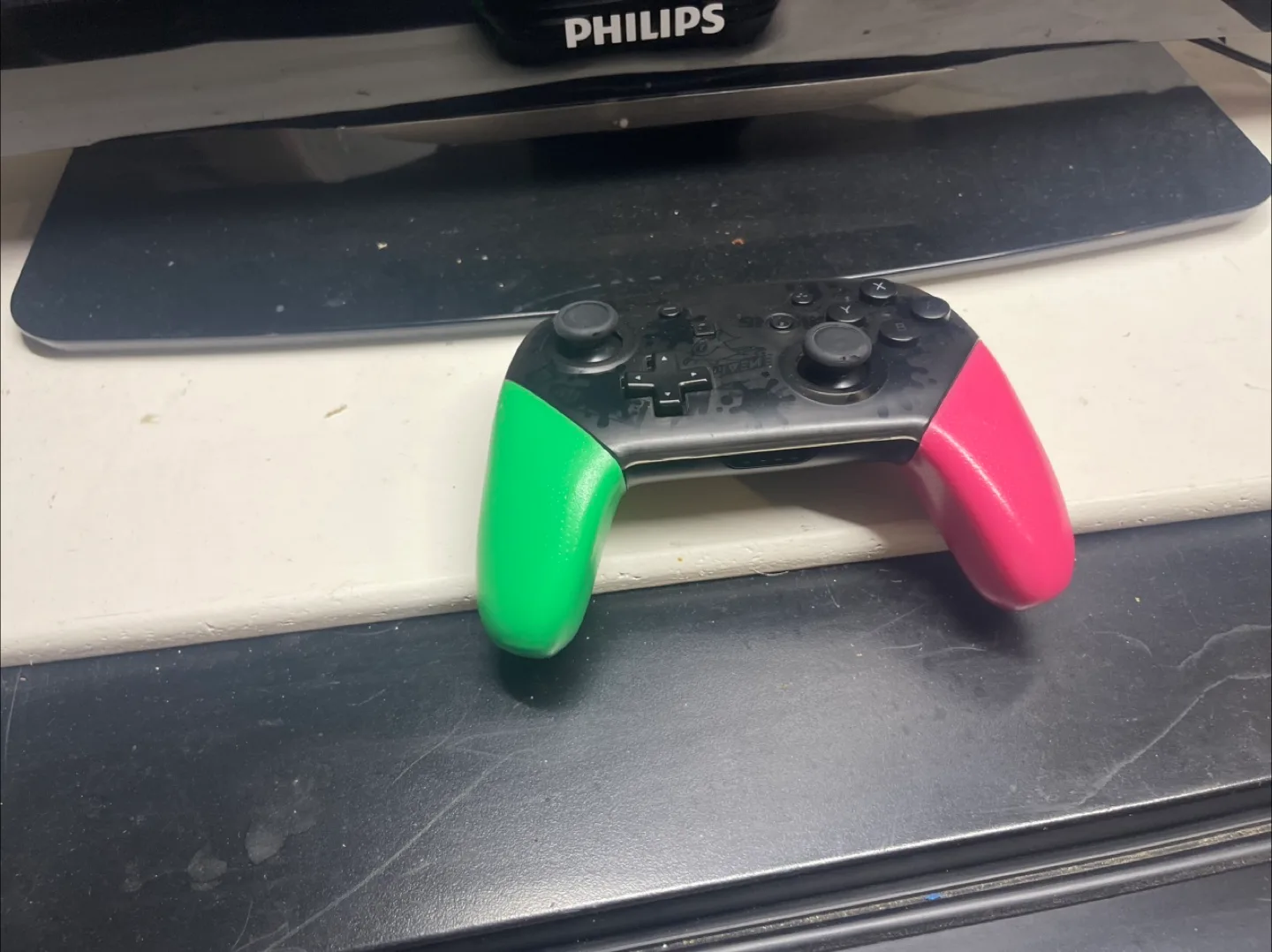 Nintendo Switch Splatoon 3 Pro Controller image indicator(4)