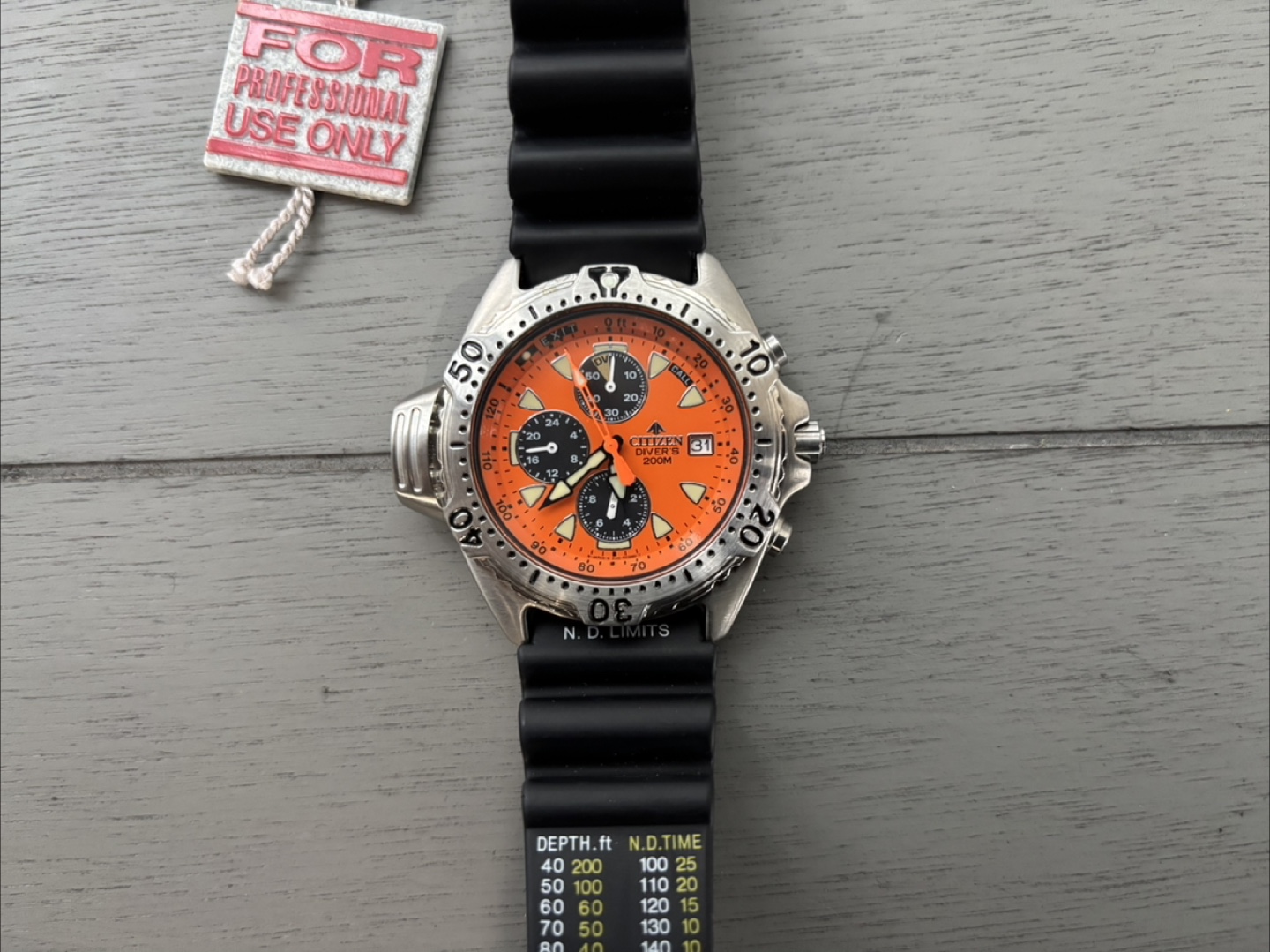 Citizen Promaster Diver’s Chronograph Watch - AY5020-08X - photo 5