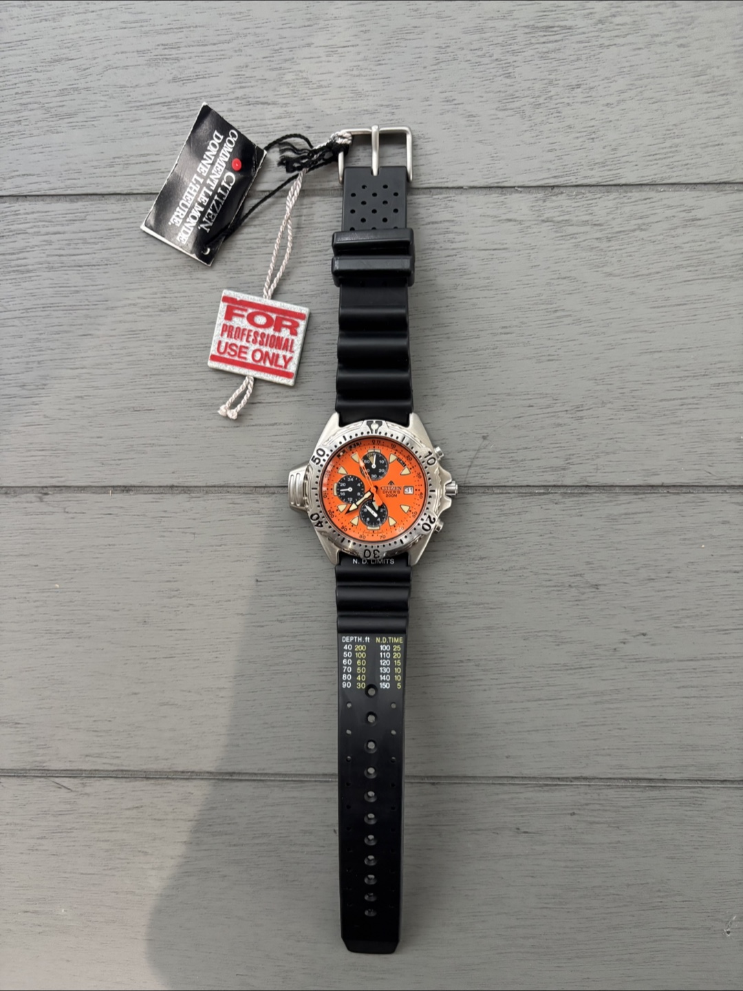Citizen Promaster Diver’s Chronograph Watch - AY5020-08X