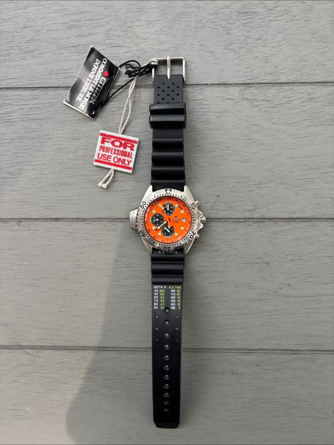 Citizen Promaster Diver’s Chronograph Watch - AY5020-08X thumbnail