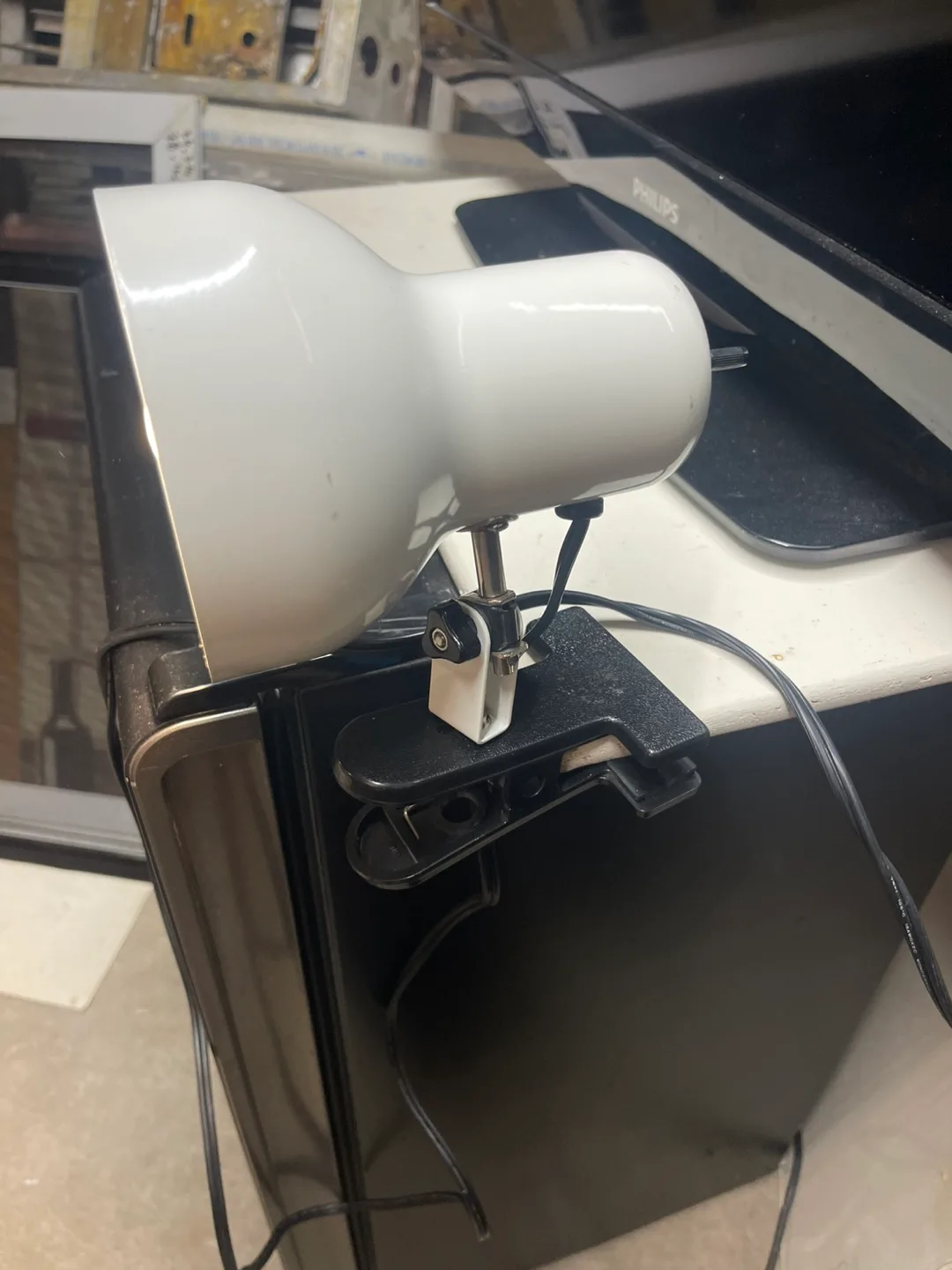 White Clip Lamp image indicator(3)