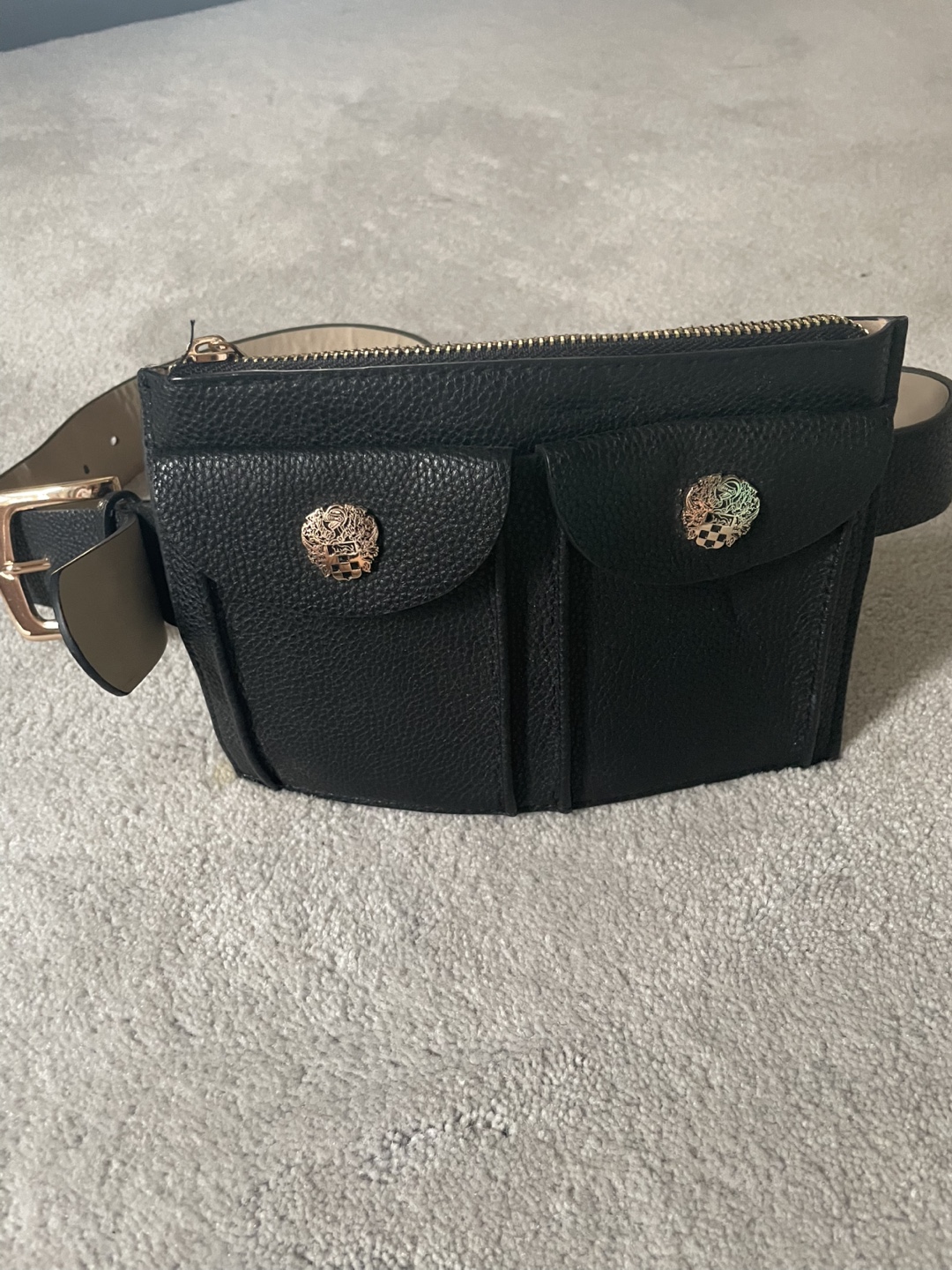 Vince Camuto Black Belt Bag