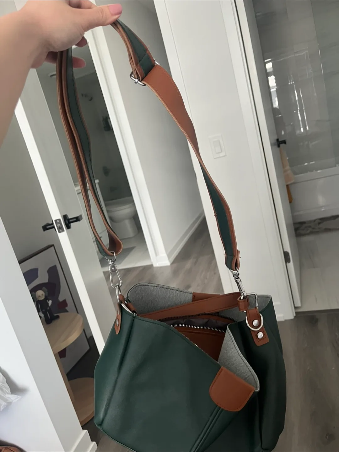 Dark Green Shoulder Bag thumbnail