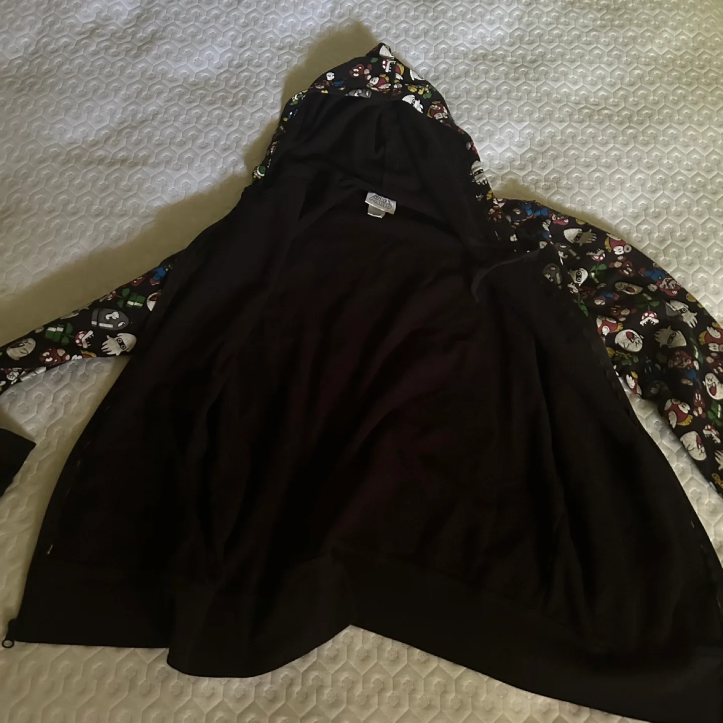 Super Mario Retro Zip Up Hoodie -L (Dixie&Bloor) image indicator(2)