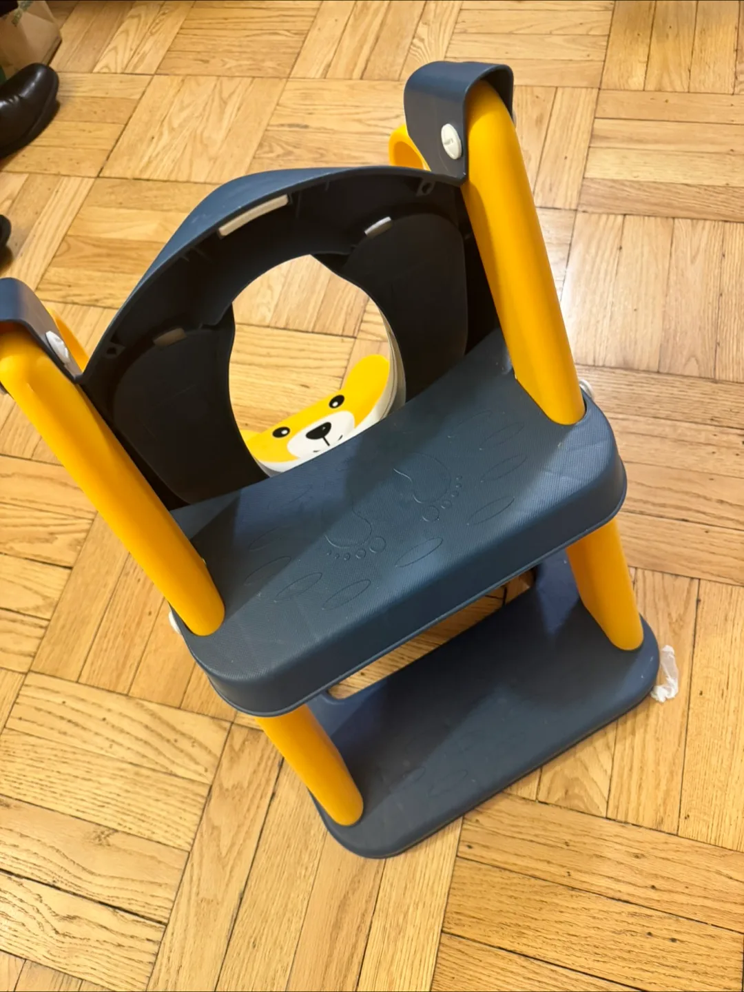 Potty Training Toilet Seat with Step Stool Ladder image indicator(4)