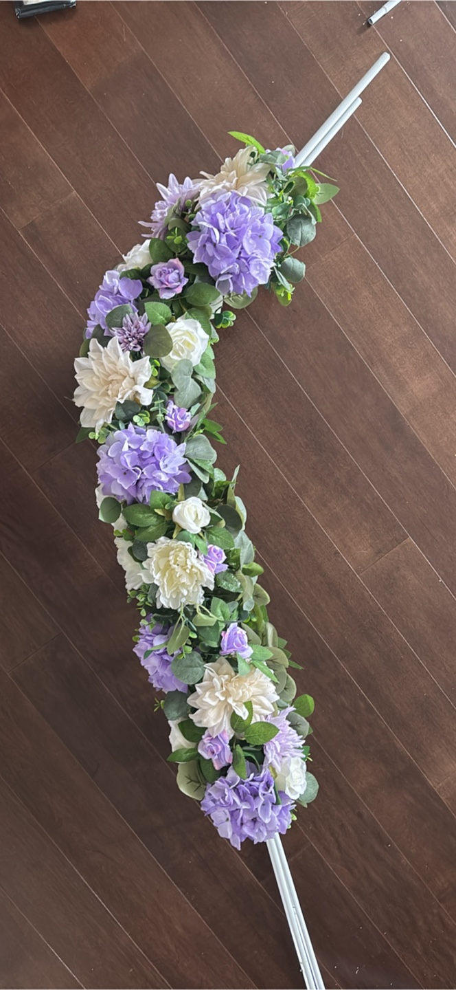 Wedding Arch with Floral Decorations - photo 2
