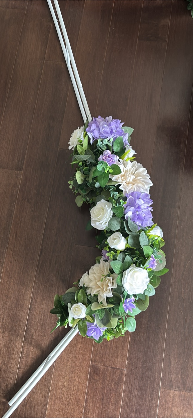 Wedding Arch with Floral Decorations - photo 3