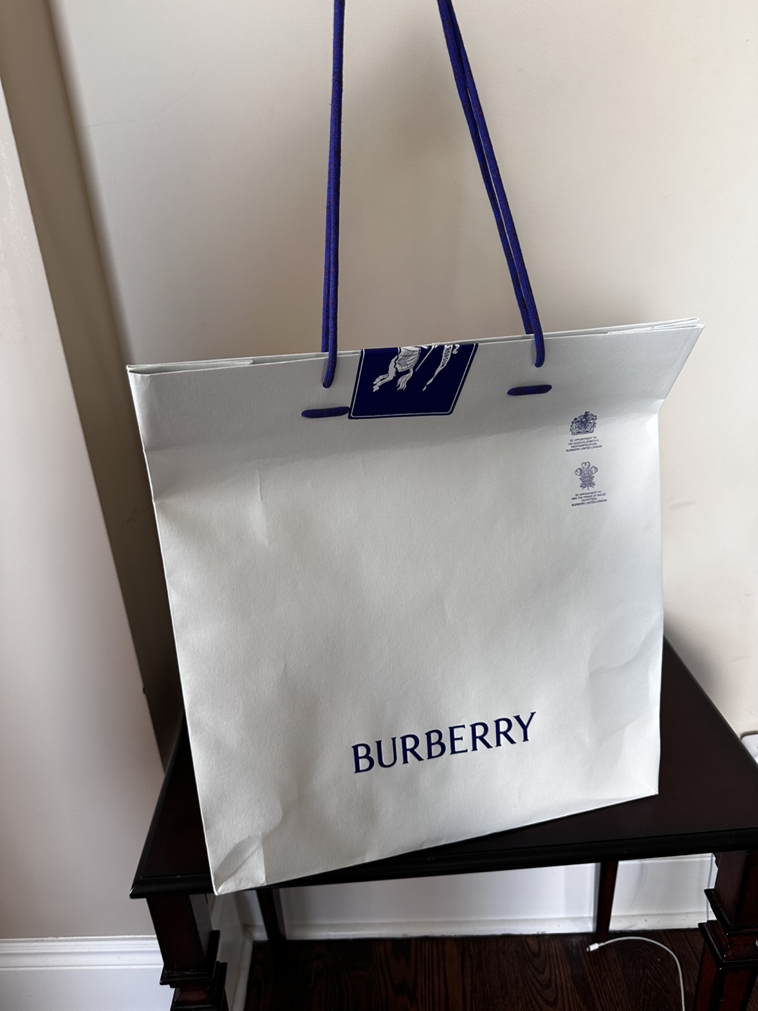 Burberry White T-Shirt, Size 4Y, New with Tags - photo 2