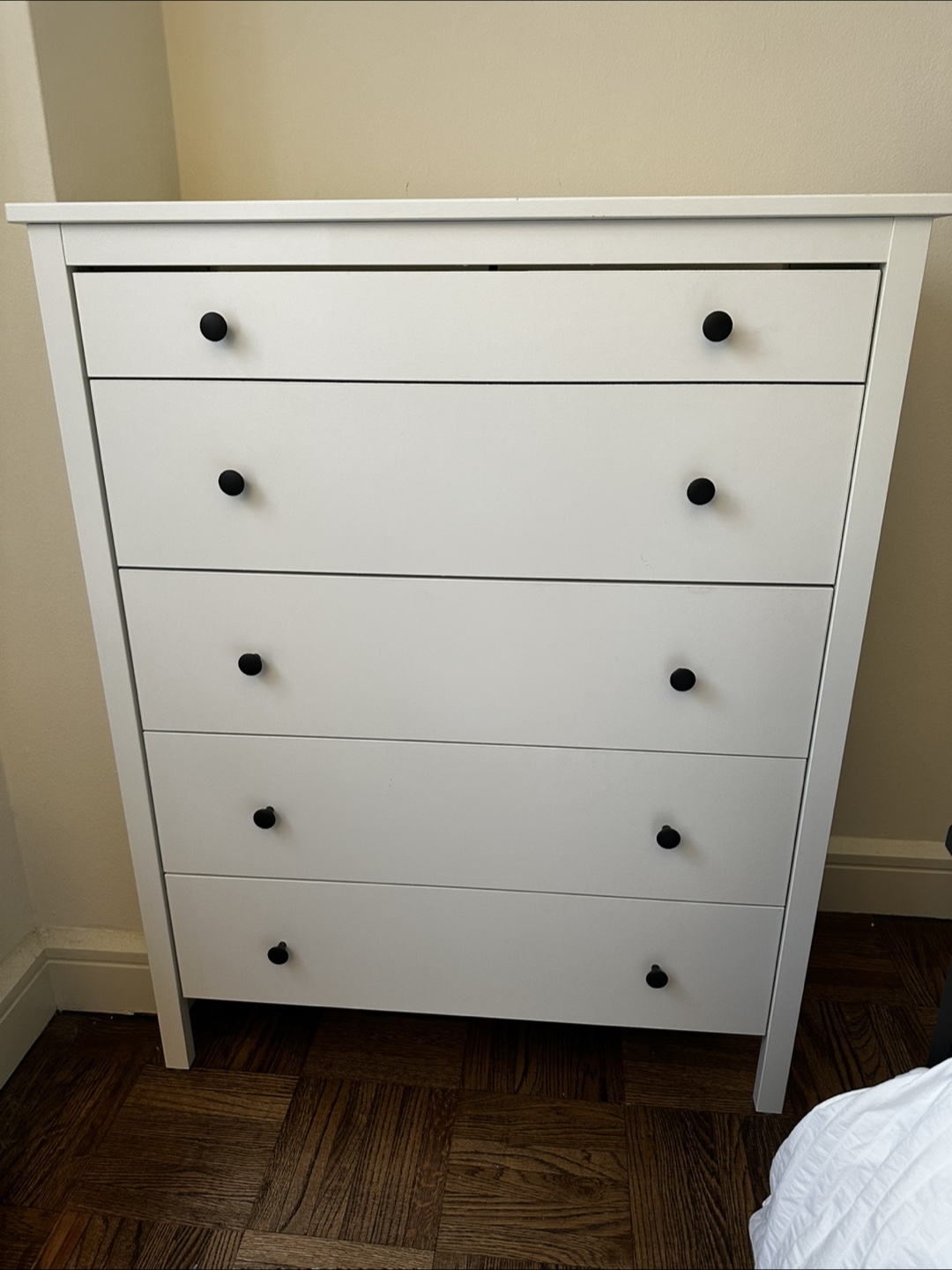 IKEA Koppang White 5-Drawer Chest - photo 2