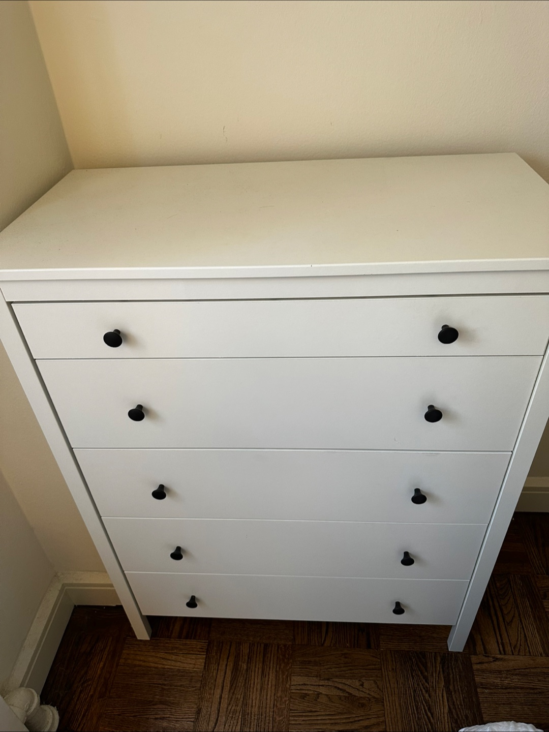 IKEA Koppang White 5-Drawer Chest