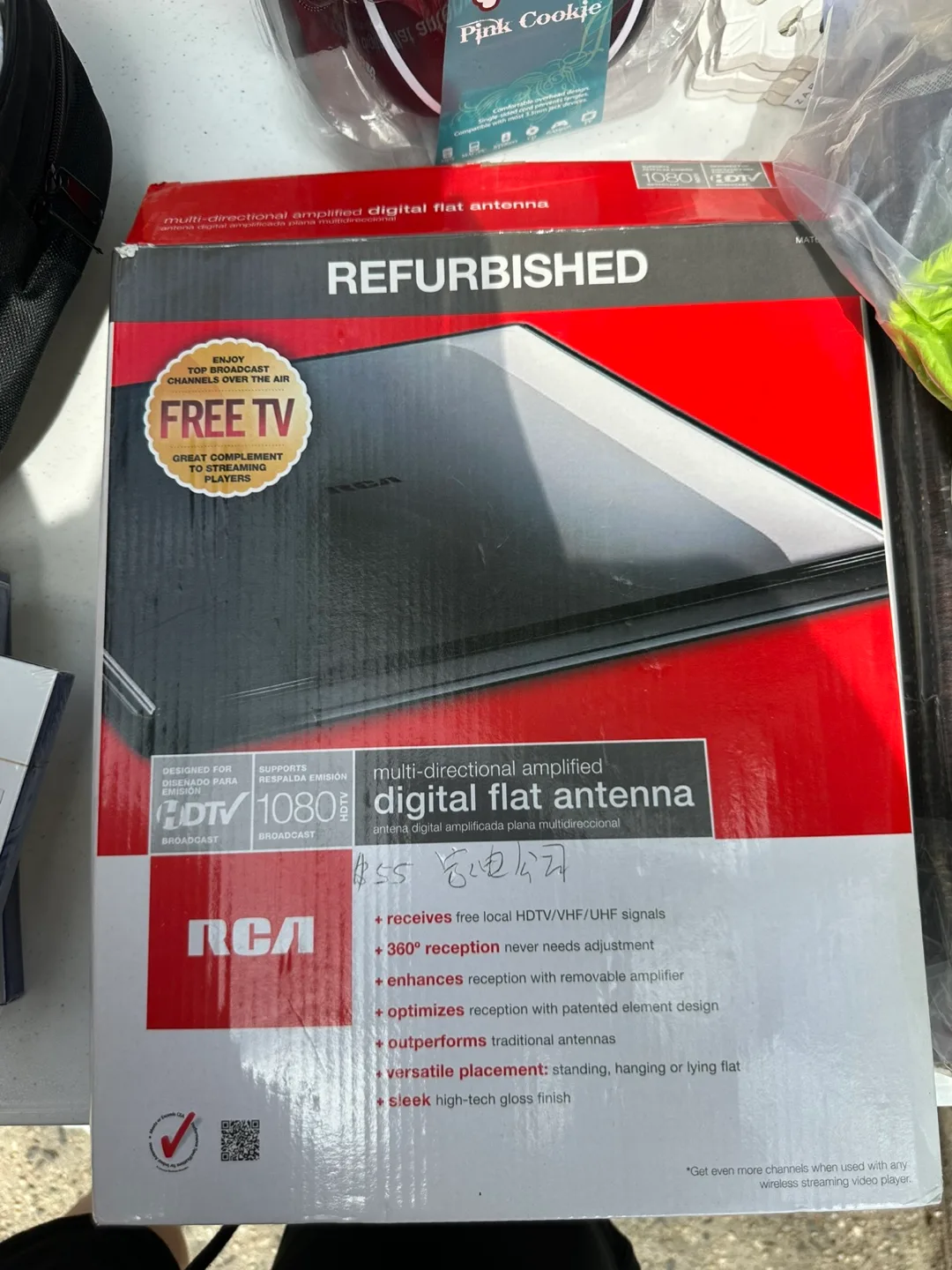 RCA Multi-Directional Digital Flat Antenna thumbnail
