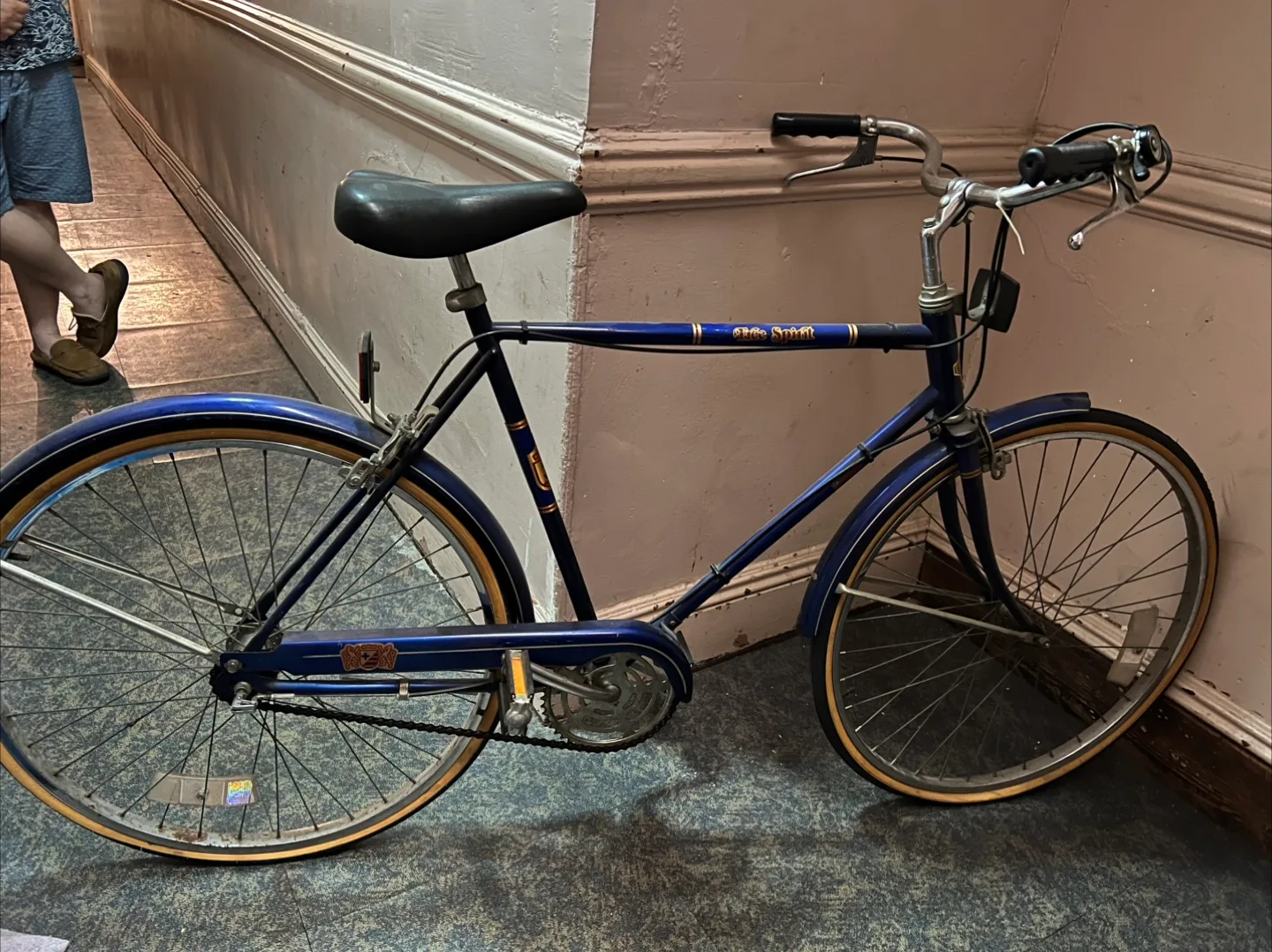 Vintage Blue Roadmaster Sky Rider Bicycle thumbnail