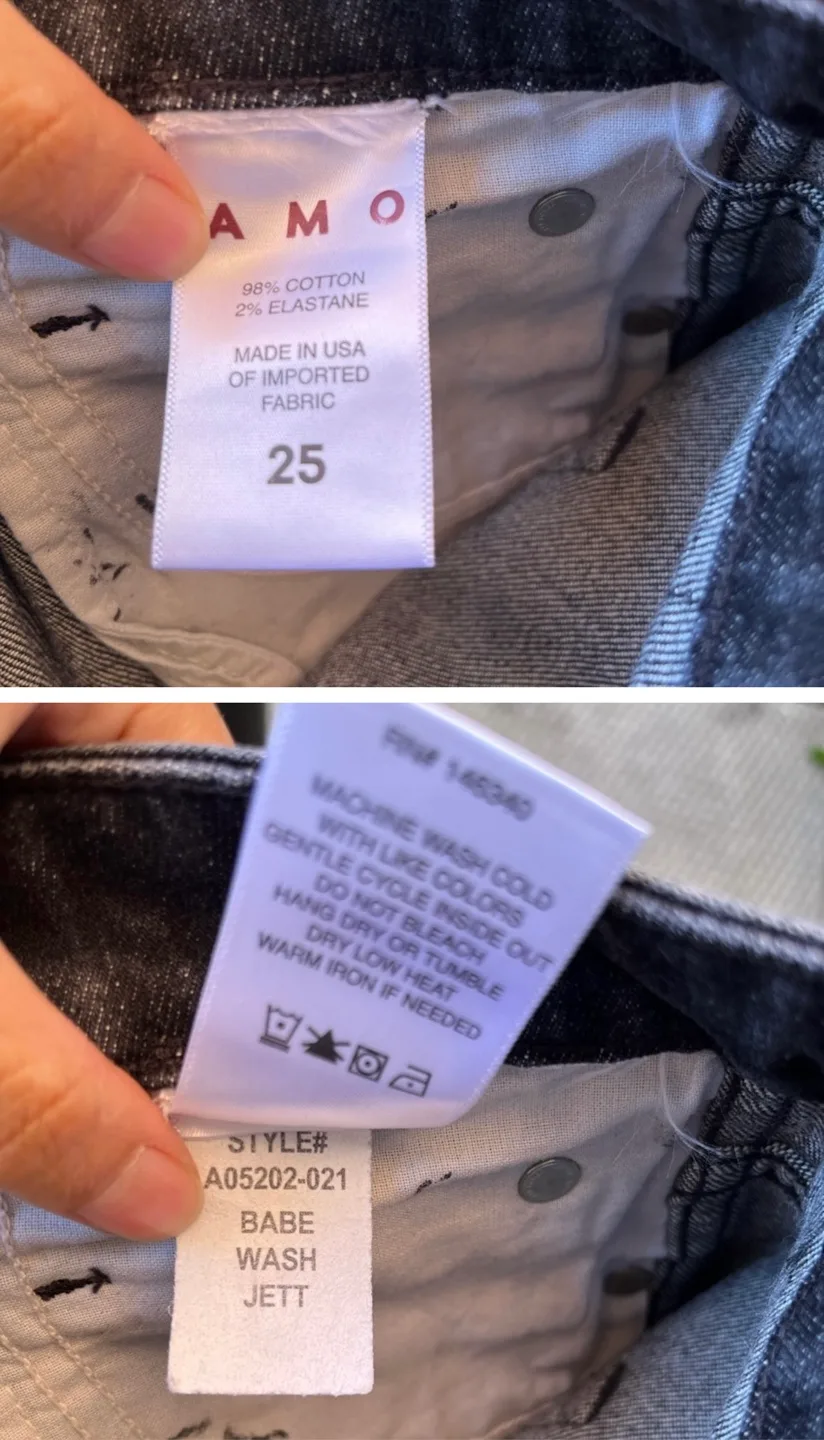AMO Babe Jett Jeans - Size 25 thumbnail