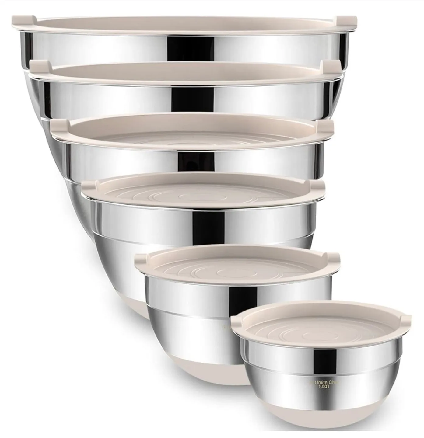 Umite Chef Stainless Steel Mixing Bowls Set thumbnail