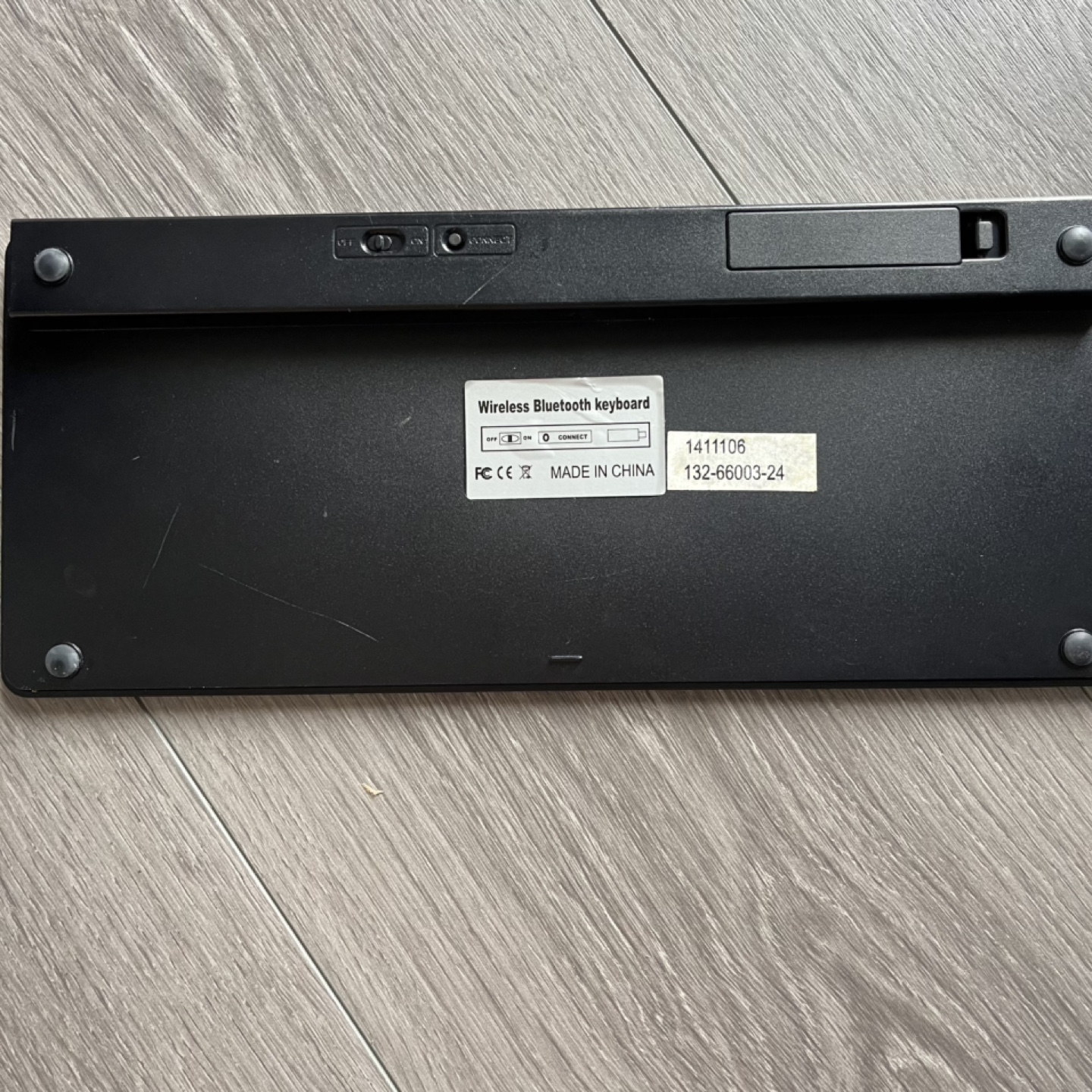 iClever Wireless Bluetooth Keyboard - Black - photo 2