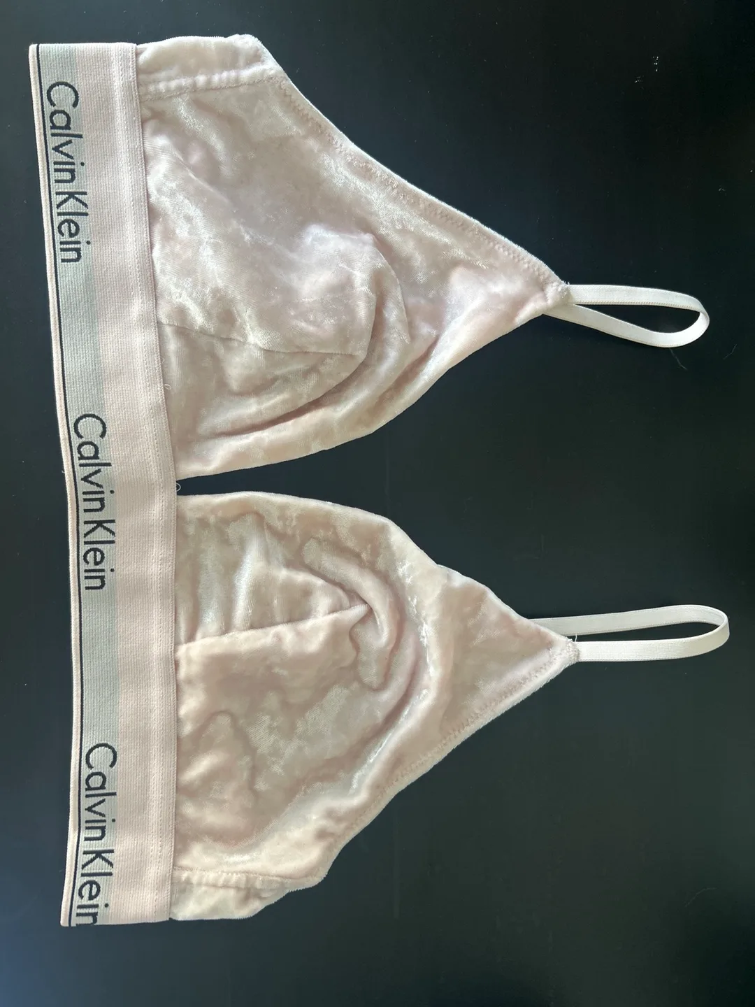 Calvin Klein Bra - Size L -  velvet Light Pink thumbnail