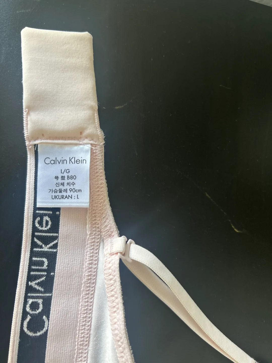 Calvin Klein Bra - Size L -  velvet Light Pink image indicator(5)