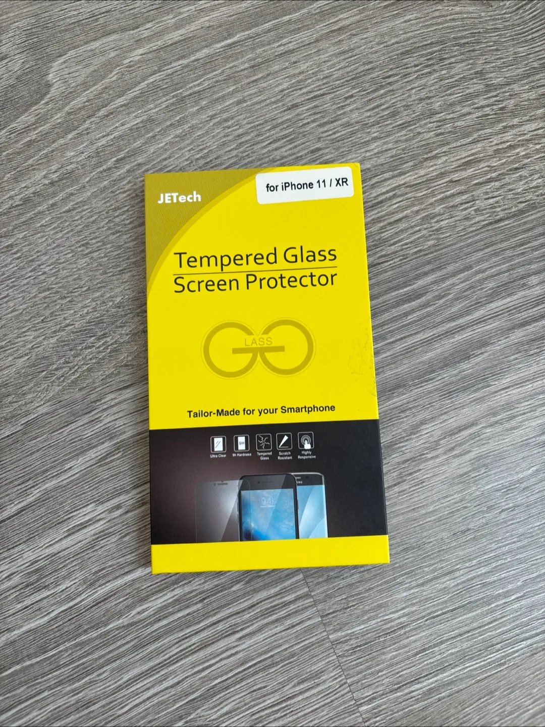 JETech Tempered Glass Screen Protector iPhone 11/XR thumbnail