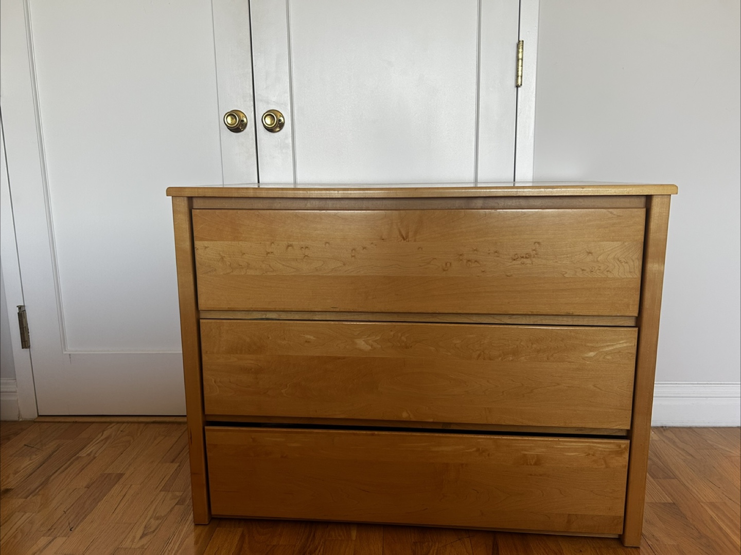 Solid Wood (Vermont-crafted) 3-Drawer Dresser