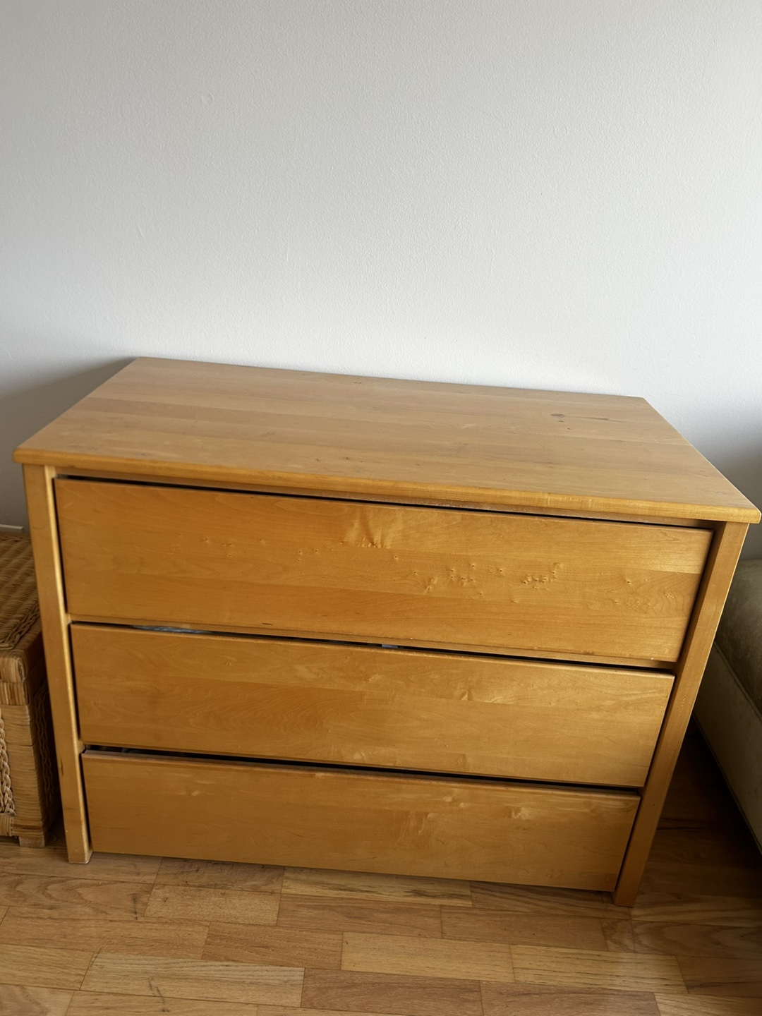 Solid Wood (Vermont-crafted) 3-Drawer Dresser - photo 3