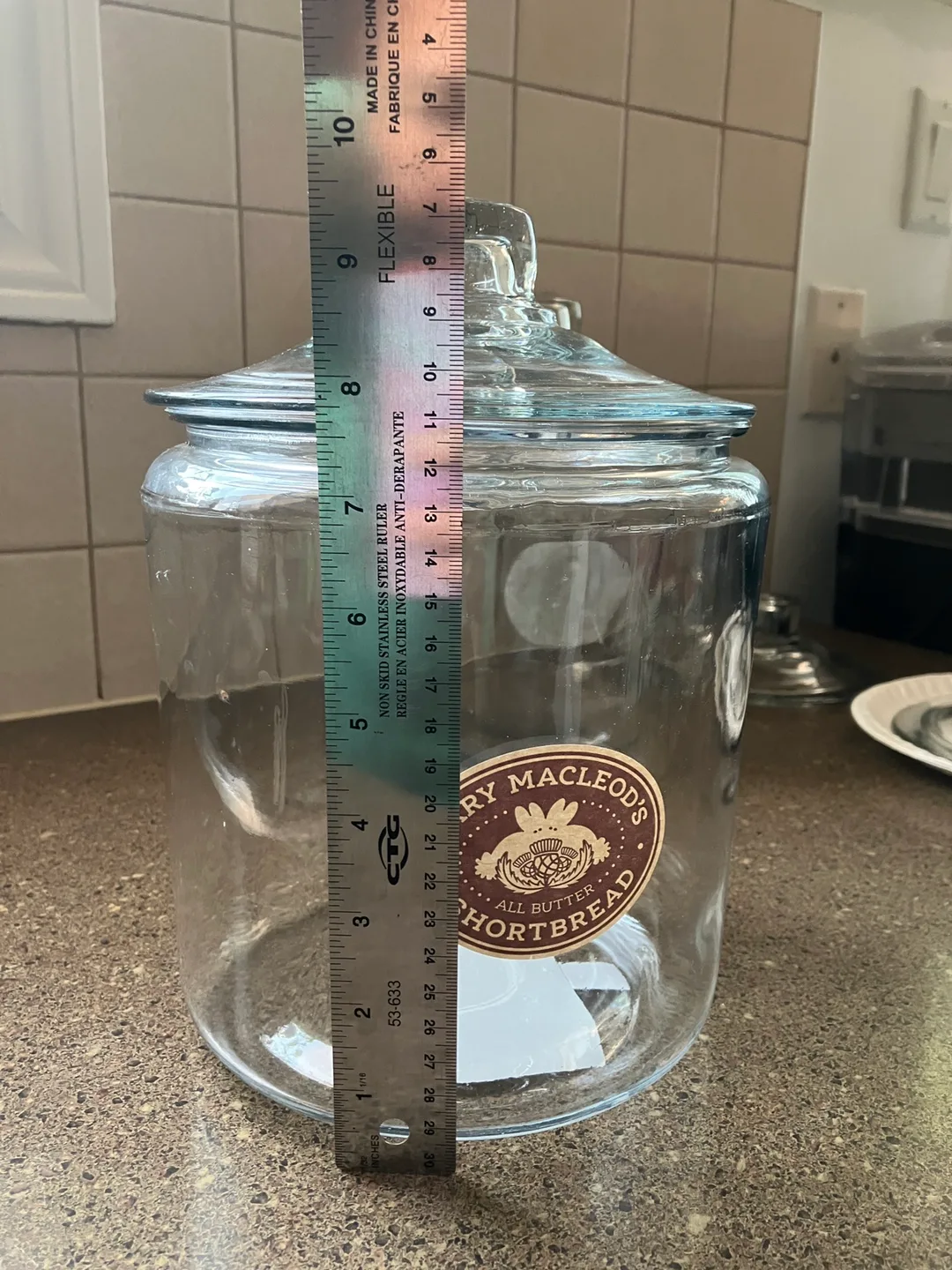 Mary Macleod's Shortbread Glass Cookie Jars (Set of 4) image indicator(2)