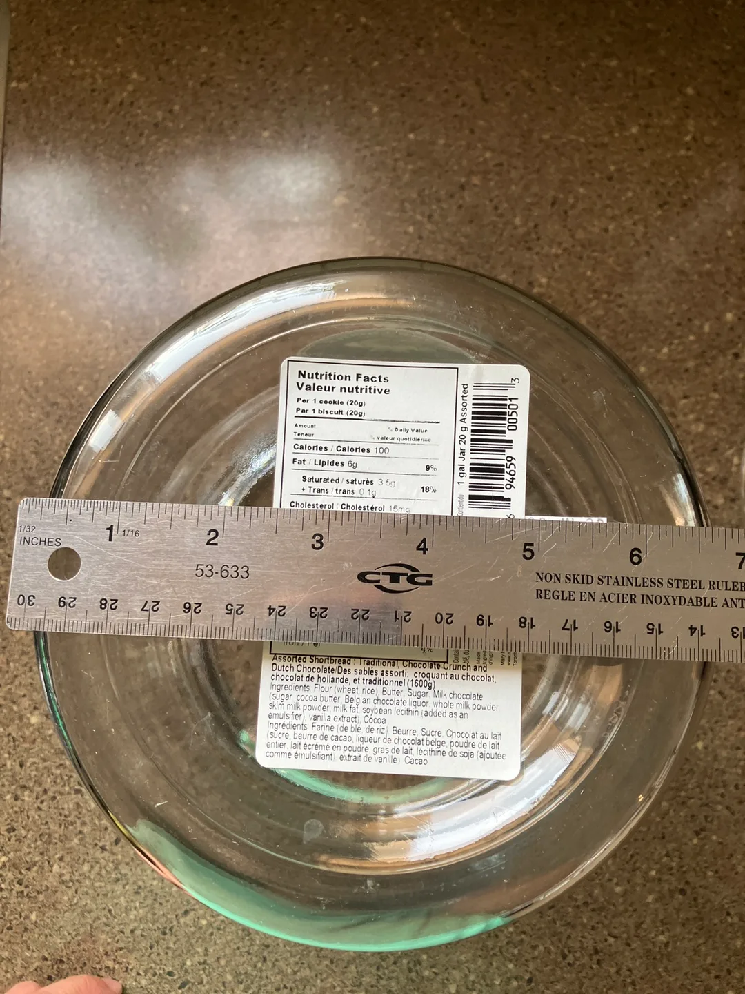 Mary Macleod's Shortbread Glass Cookie Jars (Set of 4) image indicator(3)