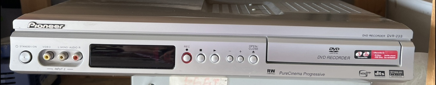 Pioneer DVD Recorder DVR-233