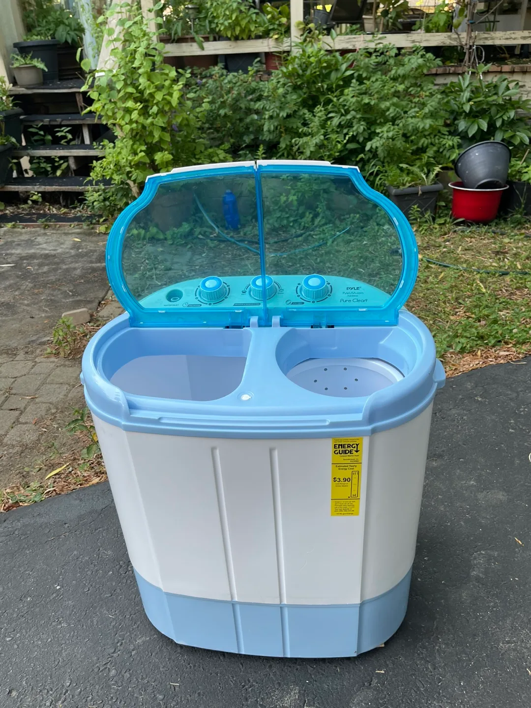 Pyle Pure Clean Portable Washing Machine image indicator(3)