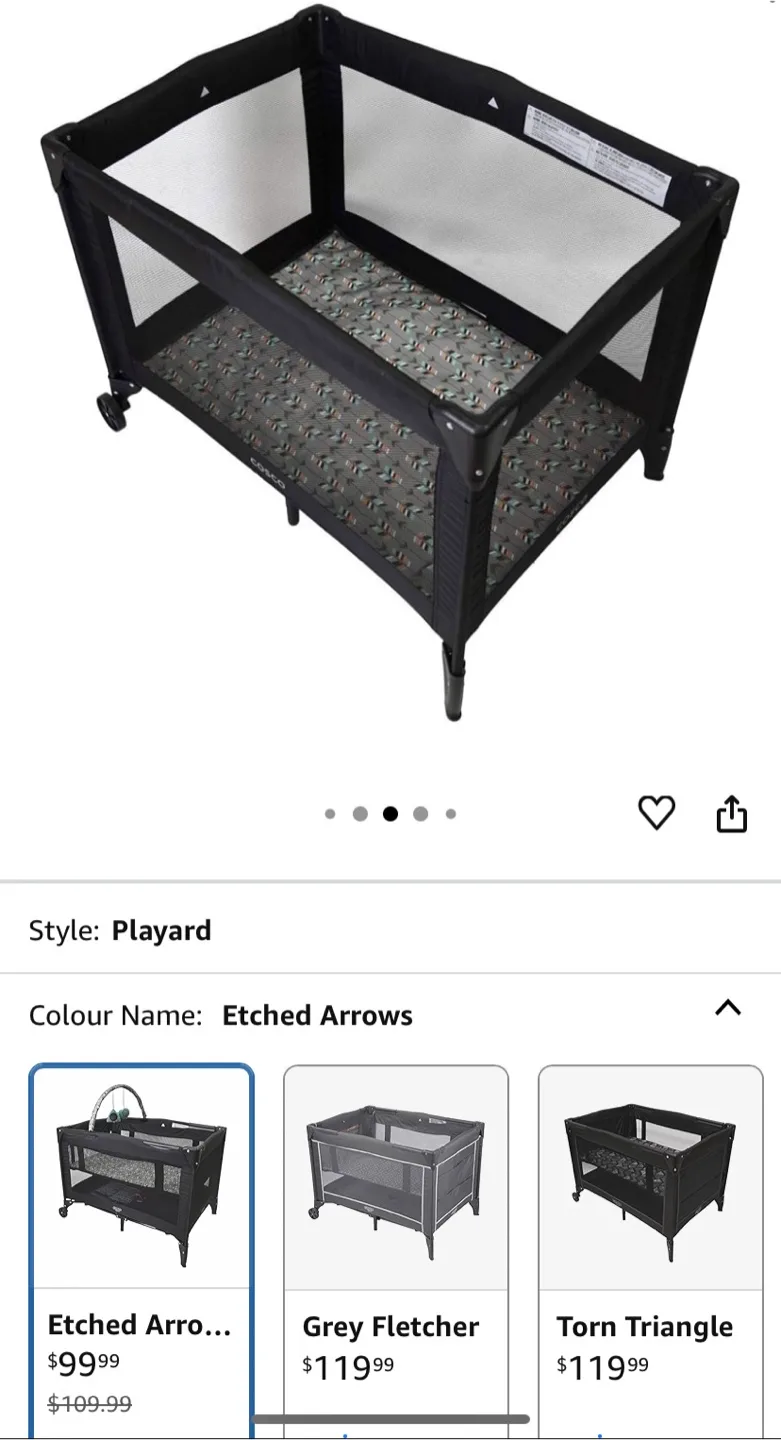 Cosco FunSport Deluxe Playard - Arrows image indicator(4)