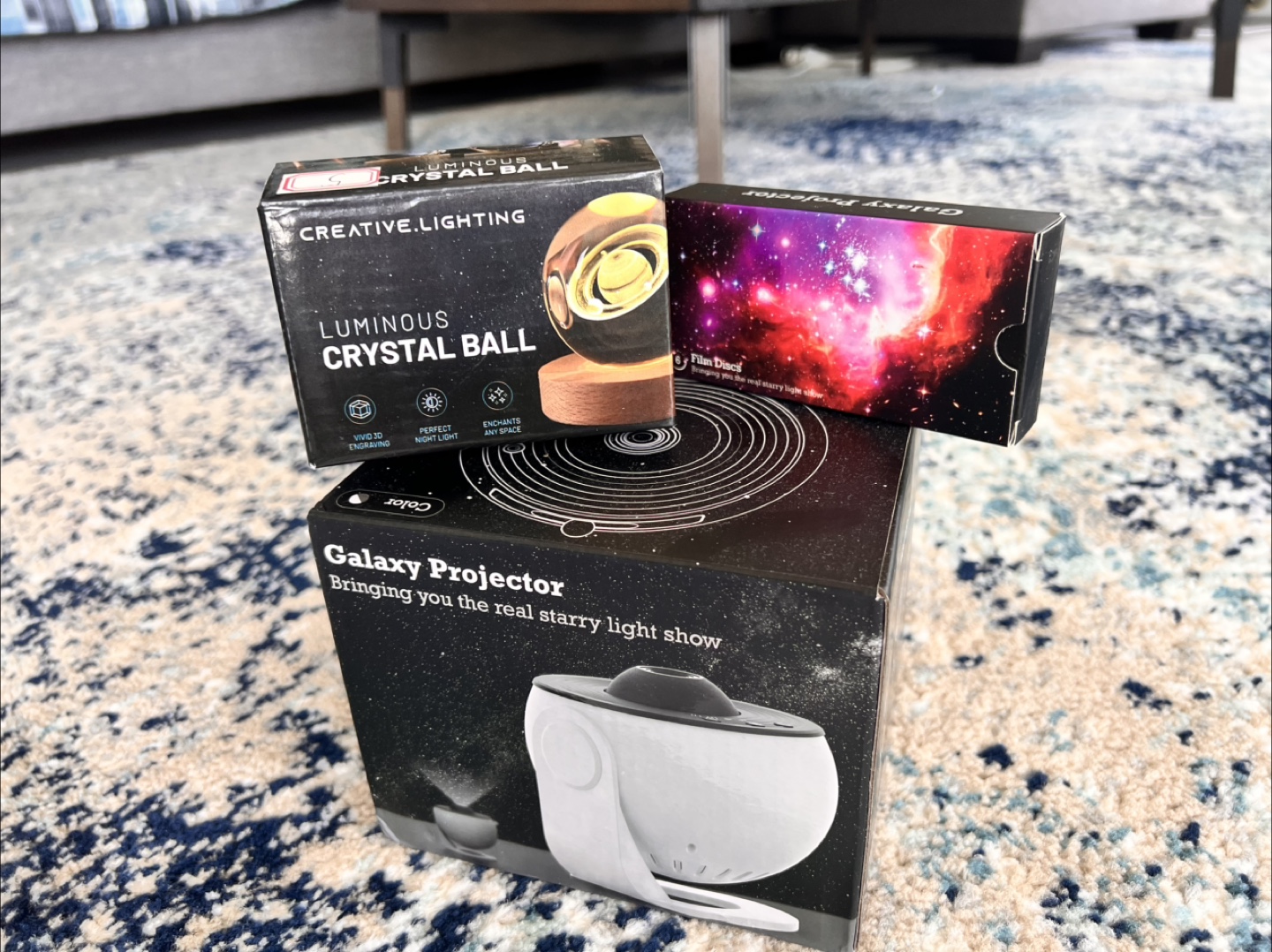 The Space Projection Light and Luminous Ball retails $197.91.