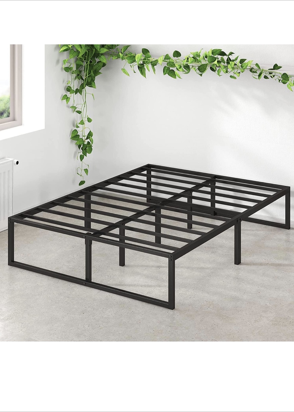 Zinus Lorelei 14 Inch Metal Platform Bed Frame - Queen