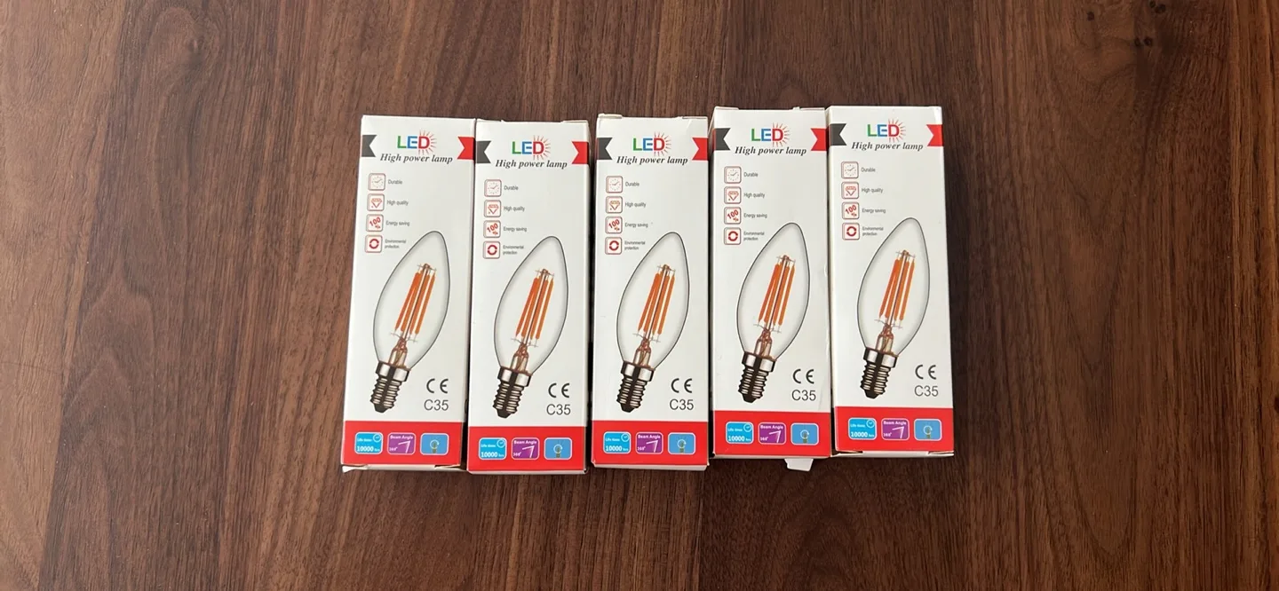 E14 C35 LED bulbs thumbnail