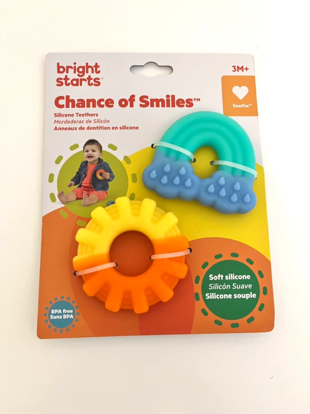 Bright Starts Silicone Teethers thumbnail