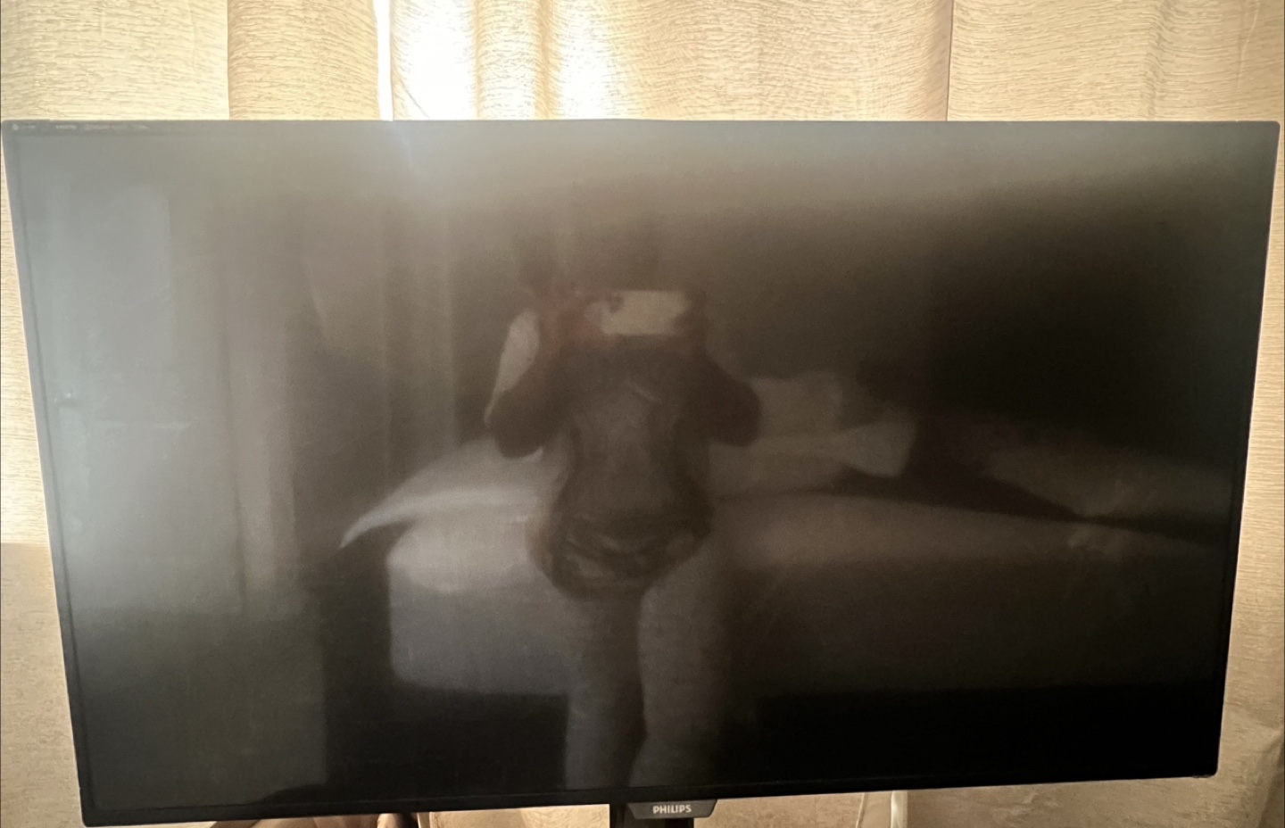 42” Philips TV and tv stand