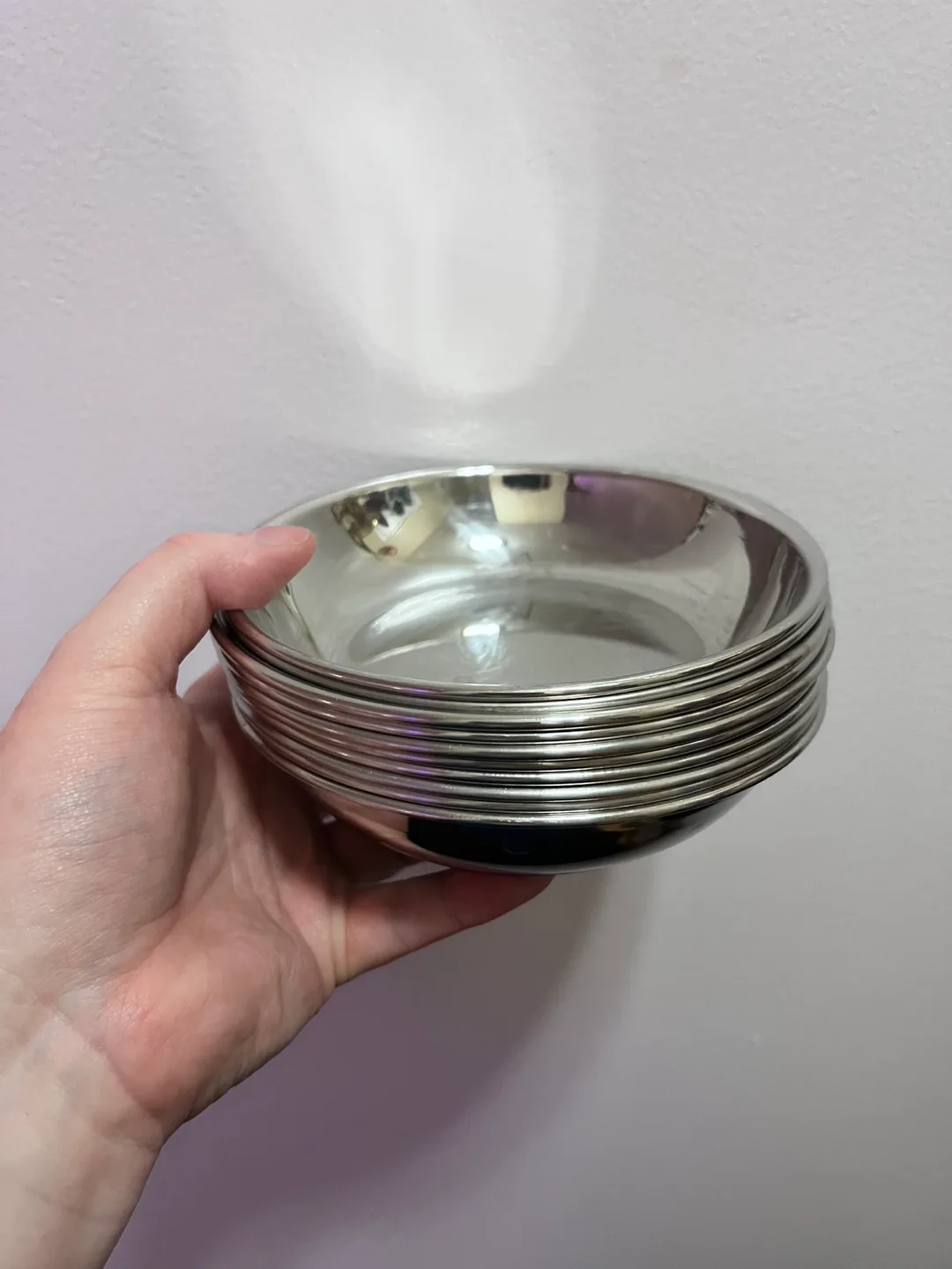 Whisker-Friendly Stainless Steel Cat Bowls thumbnail