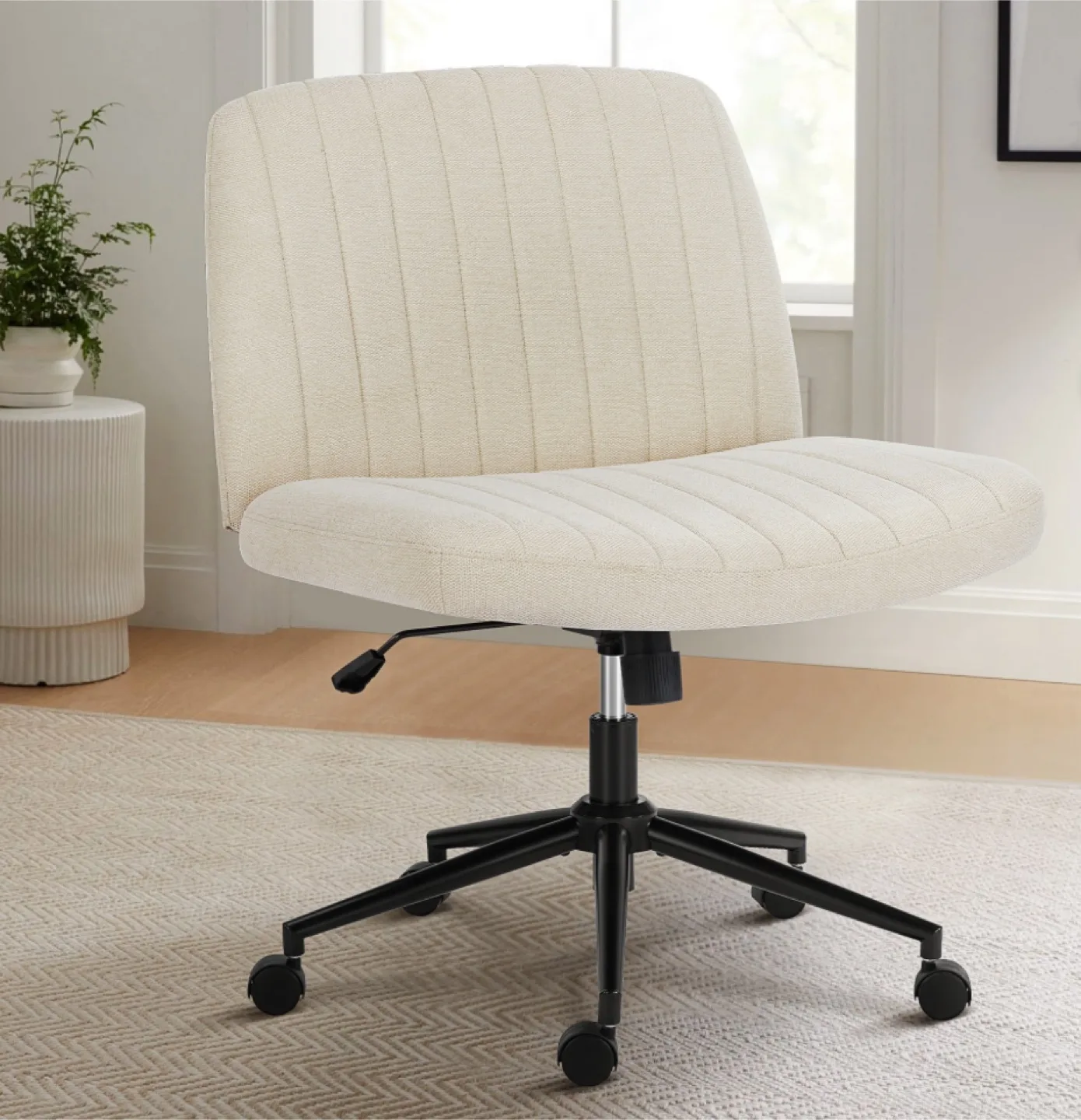 Office Chair With Wheels, Fabric image indicator(3)