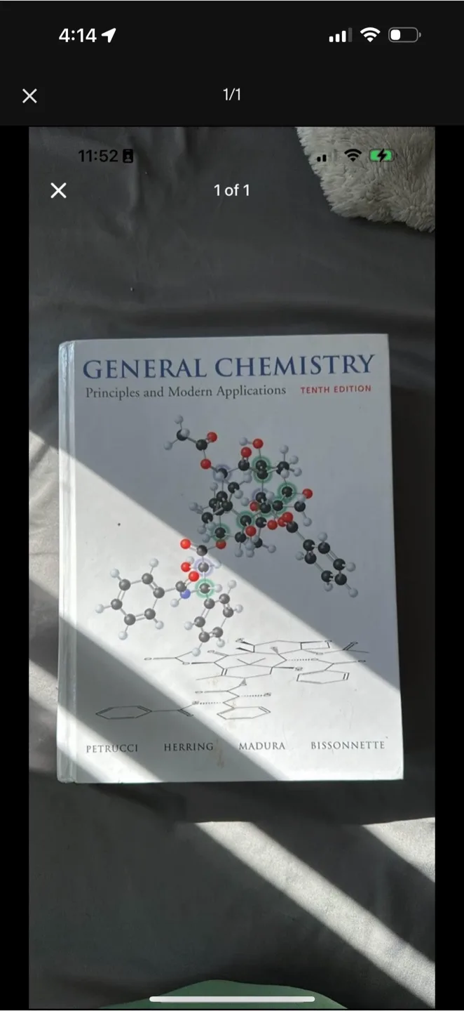 General Chemistry Textbook - Tenth Edition thumbnail