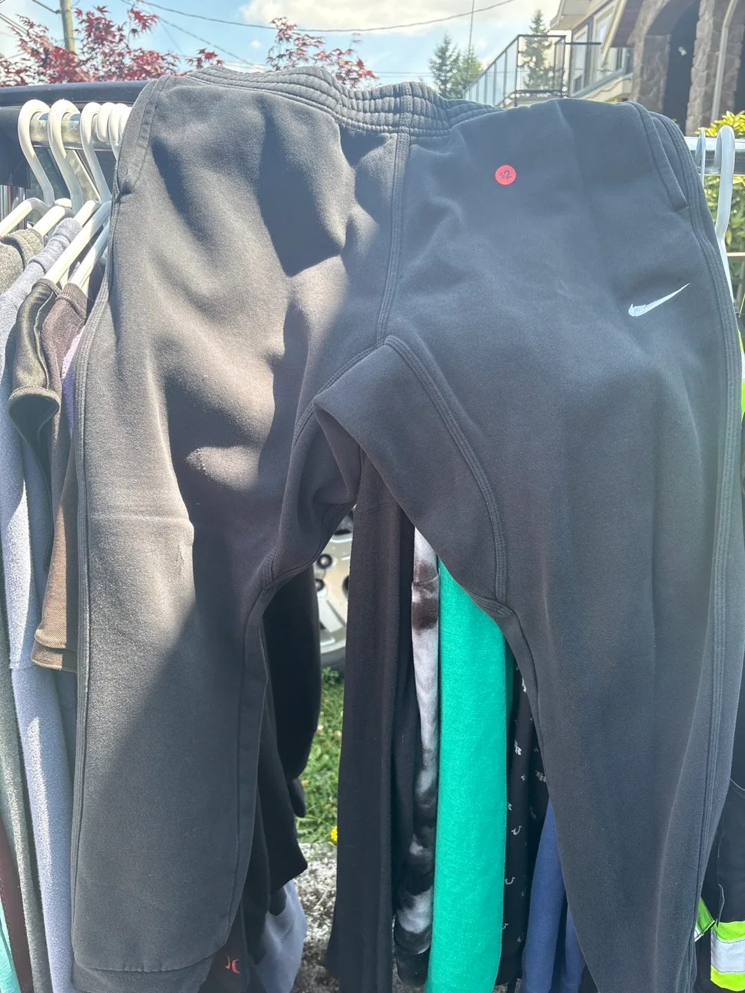 Nike Black Sweatpants, Size XL thumbnail