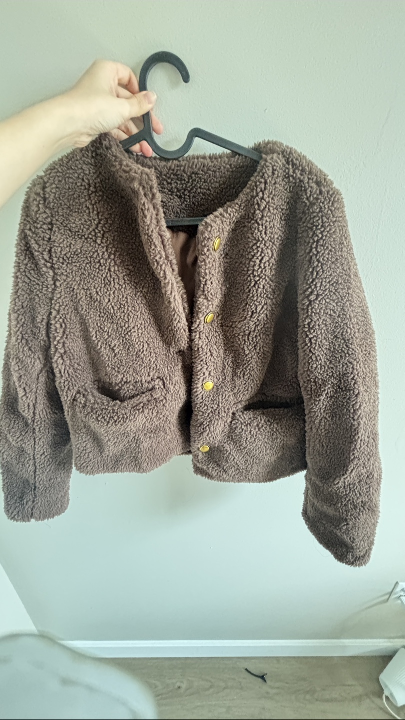 Brown Teddy Jacket