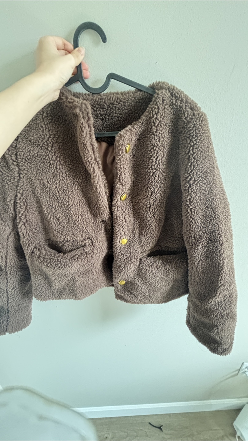 Brown Teddy Jacket - photo 2