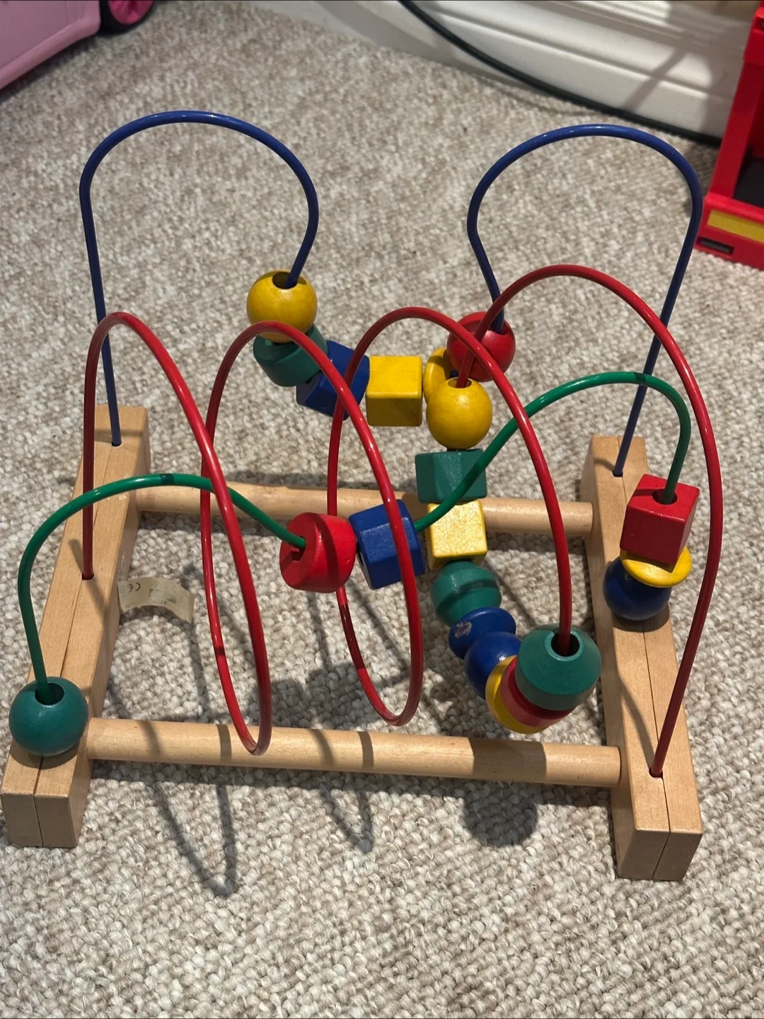 Wooden Bead Maze Toy thumbnail