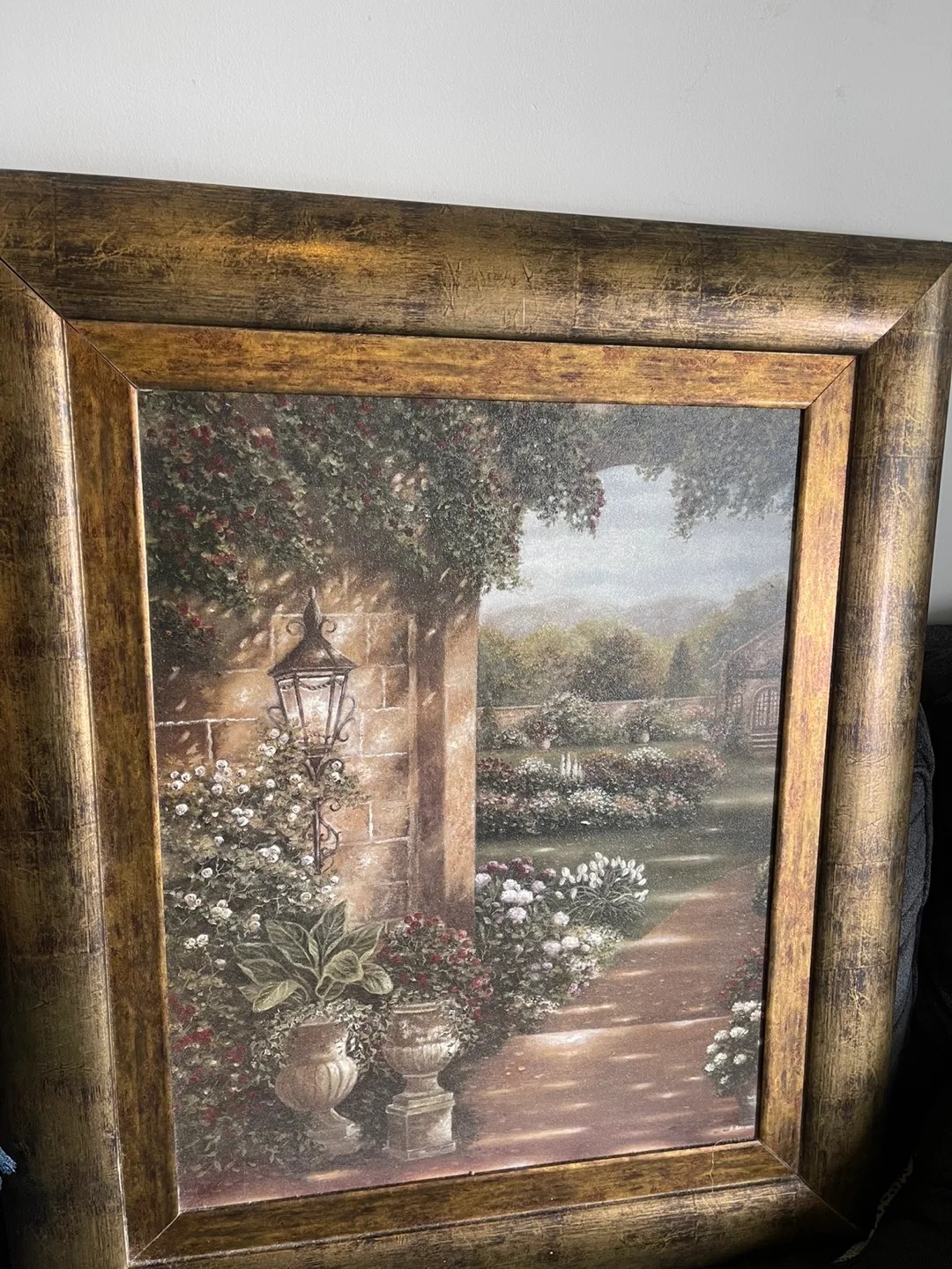 Rose Garden by Betsy Brown Oil Painting thumbnail