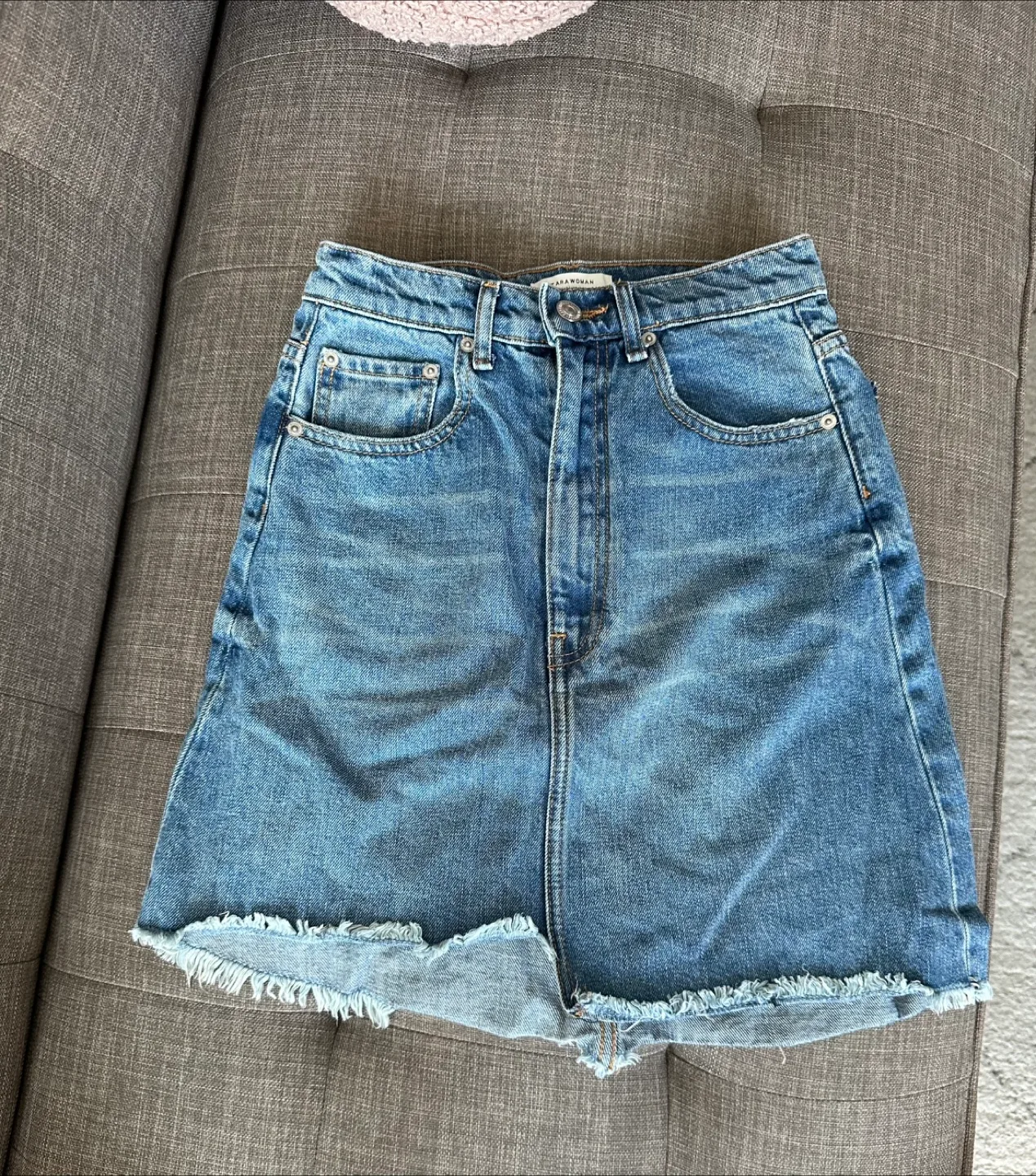 Zara XS Women’s Jean Skirt thumbnail