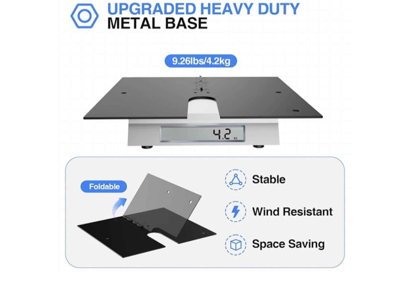 Adjustable Height & Width Backdrop Stand - photo 4
